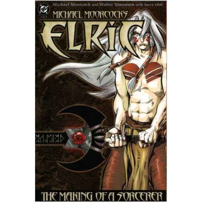 Michael Moorcock's Elric: The Making of a Sorcerer #1 in NM minus. DC comics [c