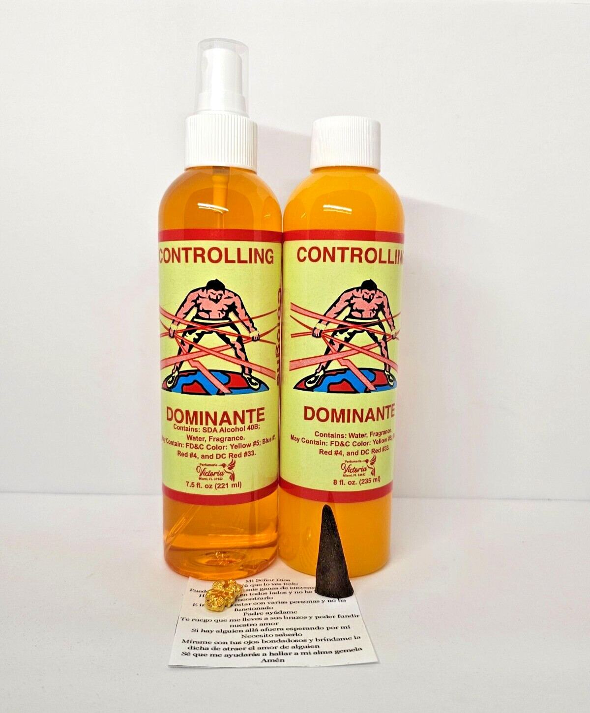DOMINANTE BAÑO Y COLONIA / DOMINANT PARA DOMINAR TODO AMOR TRABAJO DINERO