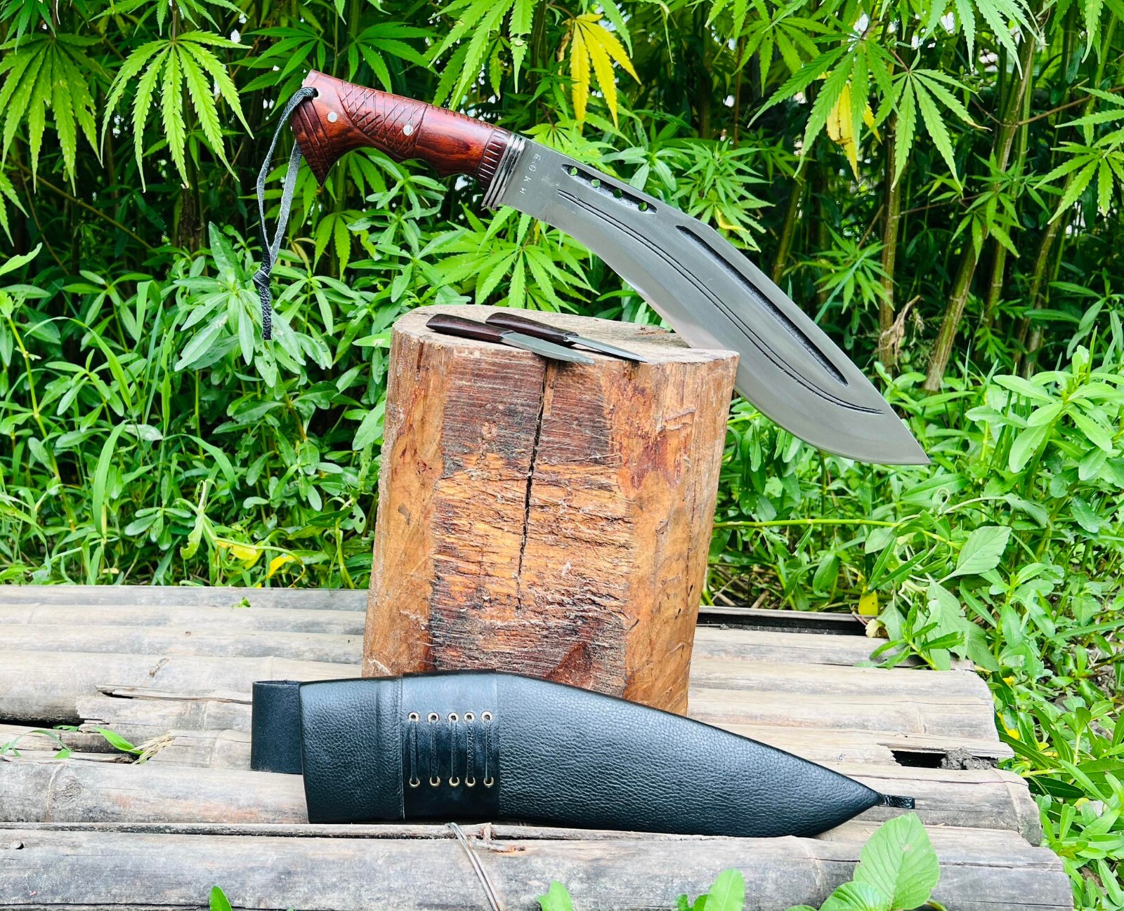 EGKH-12 inches Hunting kukri knife-Handmade Suvival Khukuri-full tang machete EGKH-12 inches Hunting kukri knife-Handmade Suvival Khukuri-full tang machete