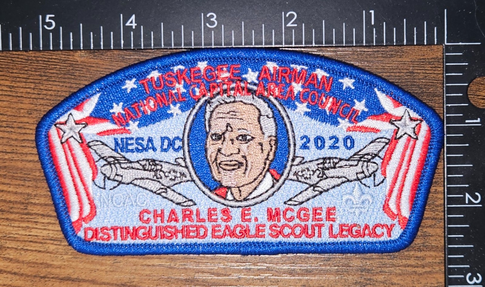 NCAC Tuskegee Airman NESA DC 2020 Discontinued Print Distinguished Eagle CSP