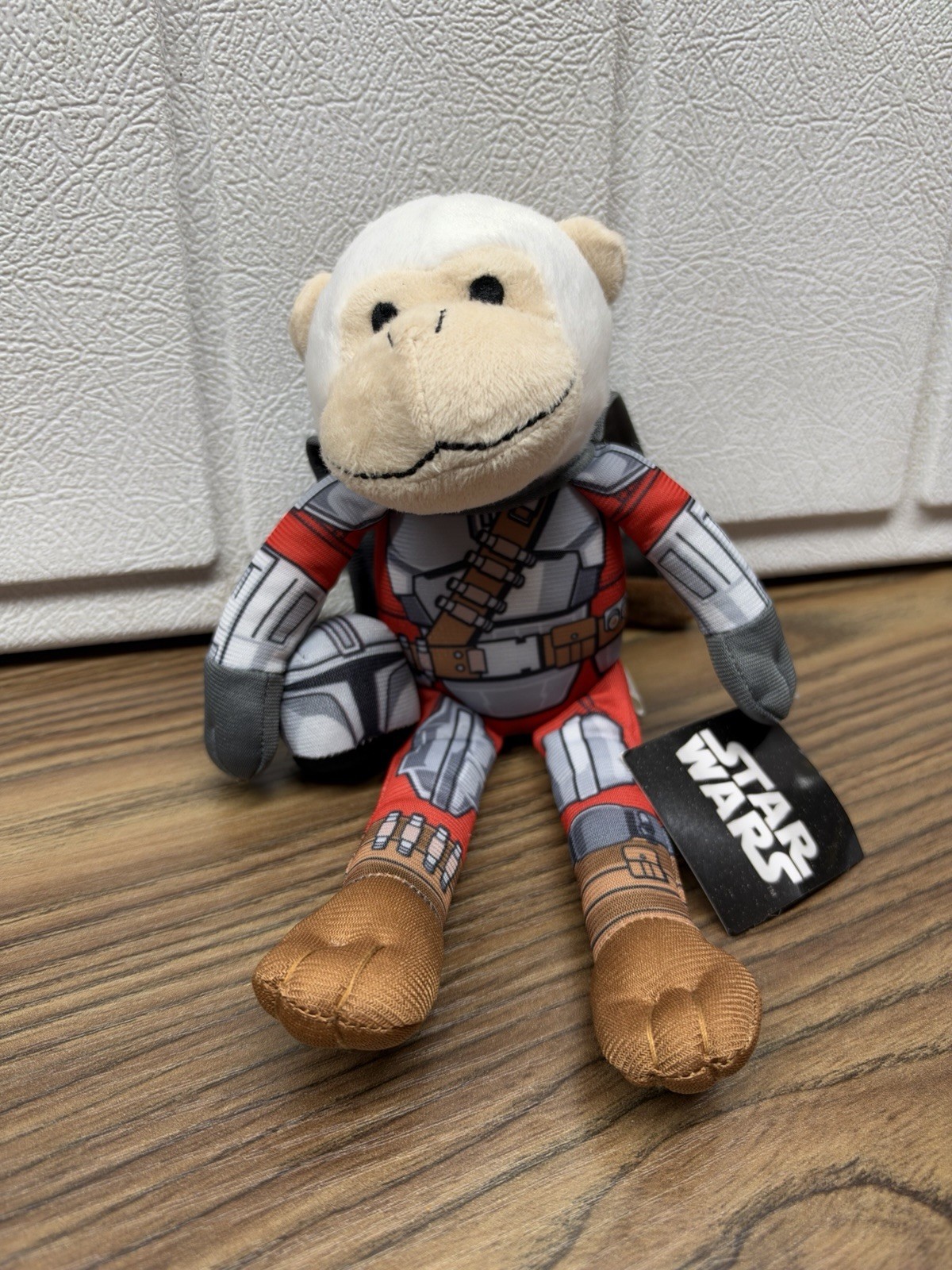 MLB Los Angeles Angels Star Wars Mandalorian Rally Monkey Plush NWT Disney Fett MLB Los Angeles Angels Star Wars Mandalorian Rally Monkey Plush NWT Disney Fett