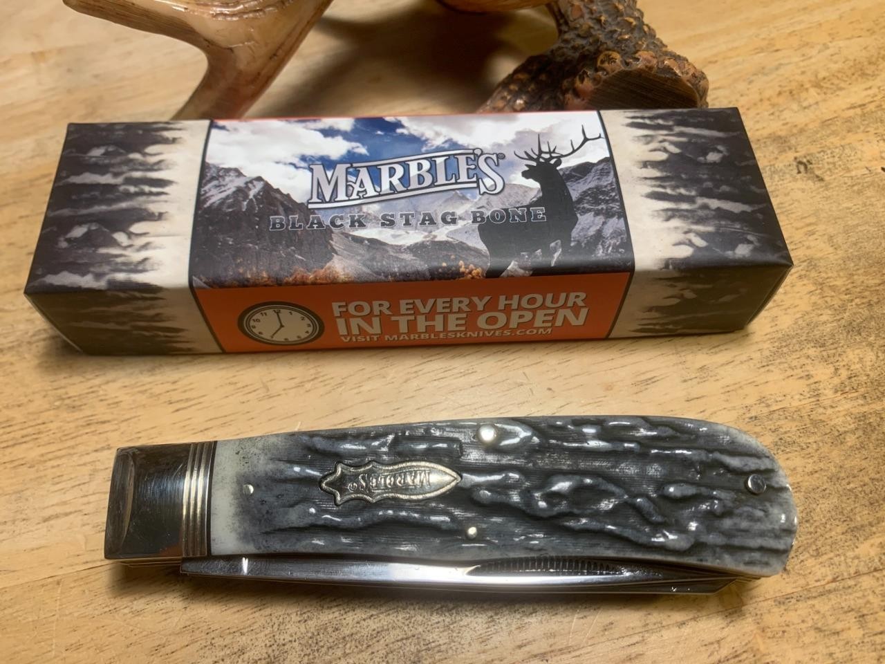Marbles Bone Jumbo Trapper 4 1/2