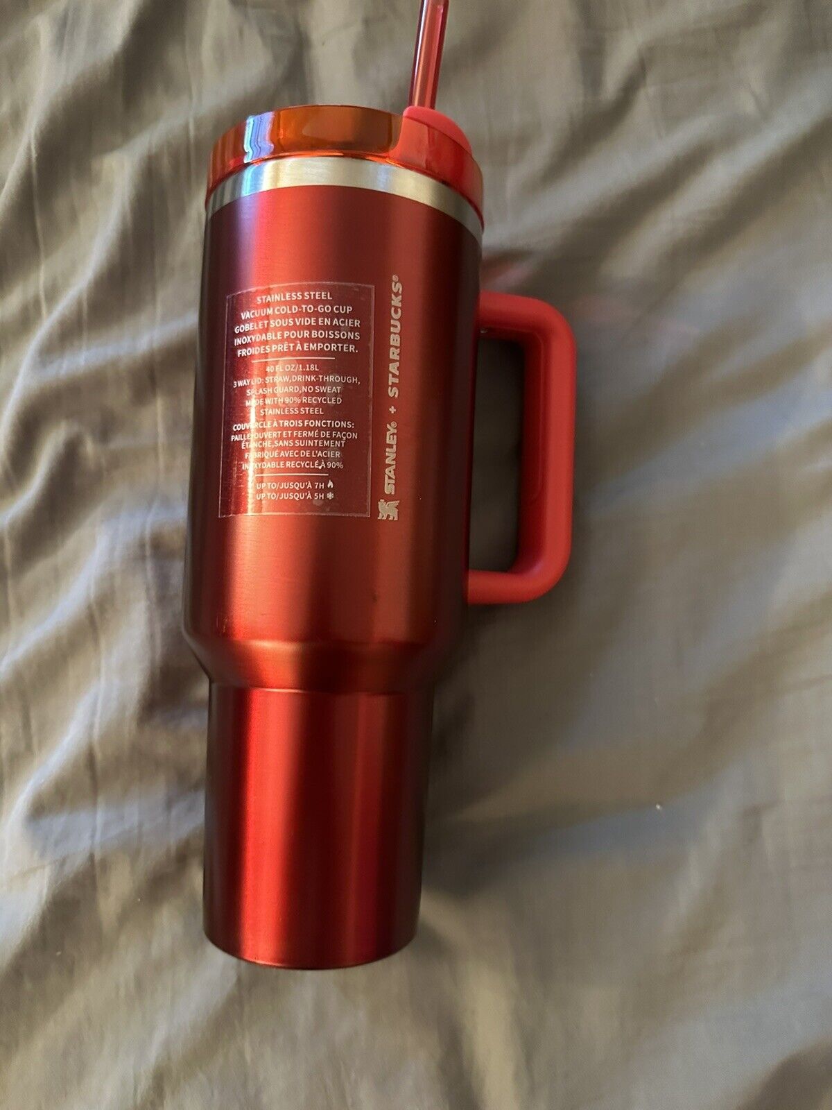 Starbucks X Stanley 2023 Holiday Red 40oz Tumbler Limited Edition, Brand New