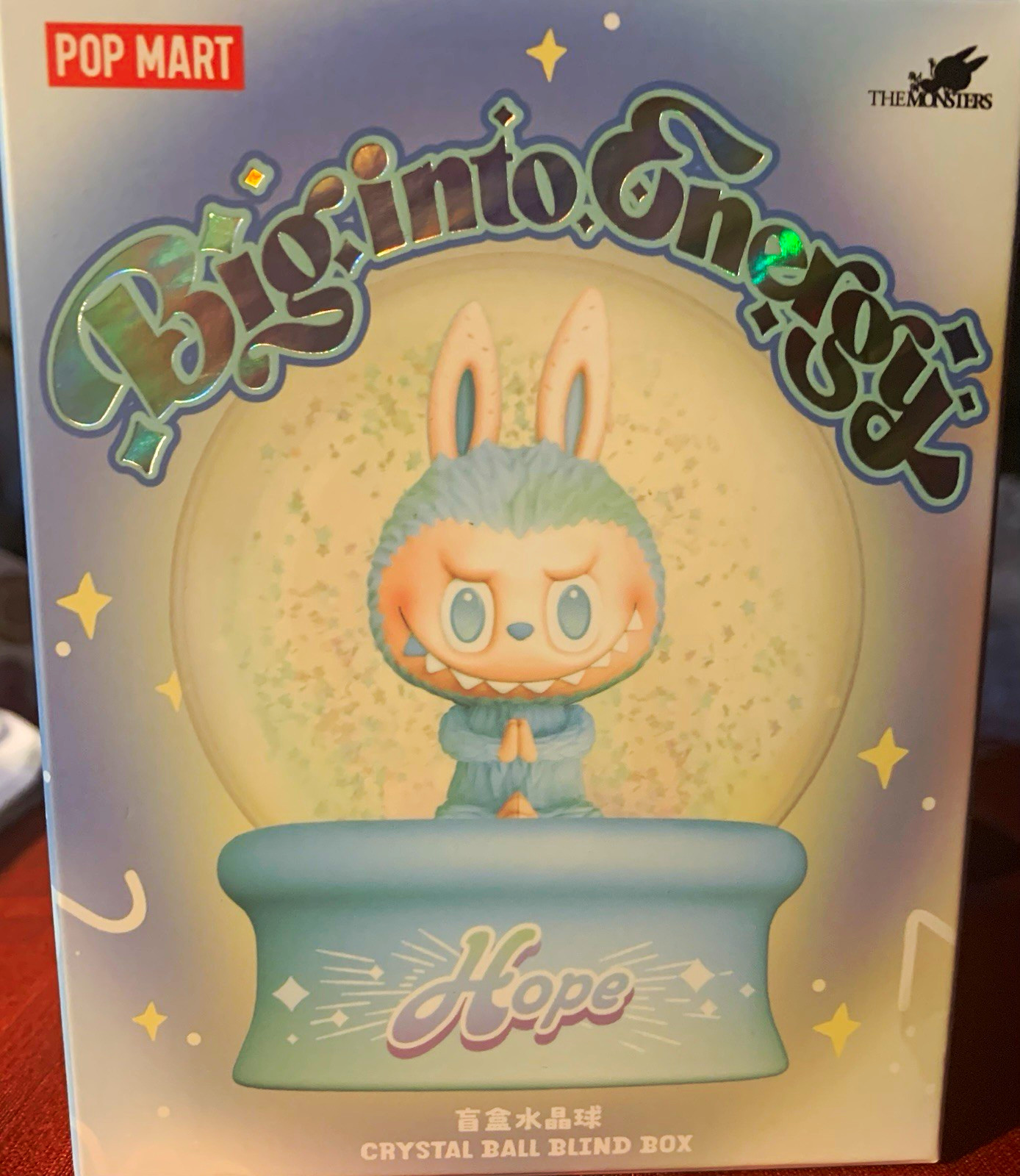 POP MART The Monsters Big into Energy Crystal Ball Blind Pack POP MART The Monsters Big into Energy Crystal Ball Blind Pack