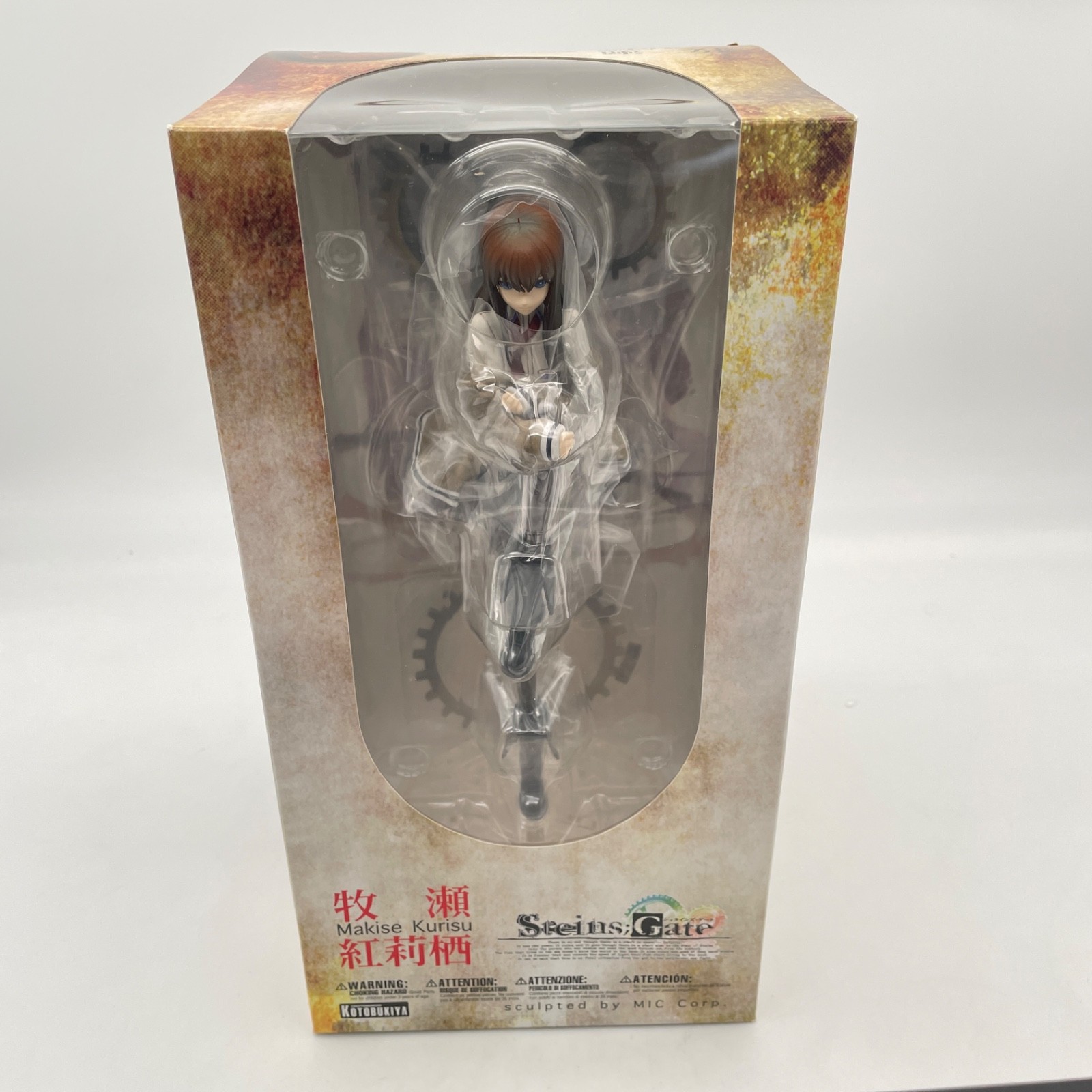KOTOBUKIYA Steins Gate Kurisu Makise 1/8 PVC Figure Japan Import KOTOBUKIYA Steins Gate Kurisu Makise 1/8 PVC Figure Japan Import
