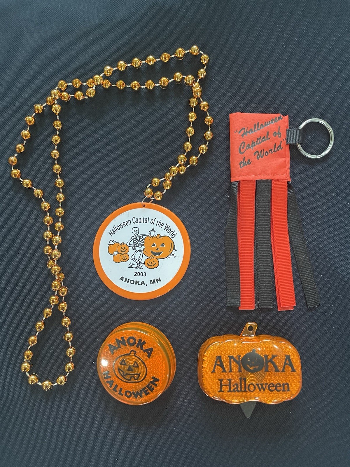Anoka Minnesota Halloween Capital Of The World 4 Collectible Souvenirs