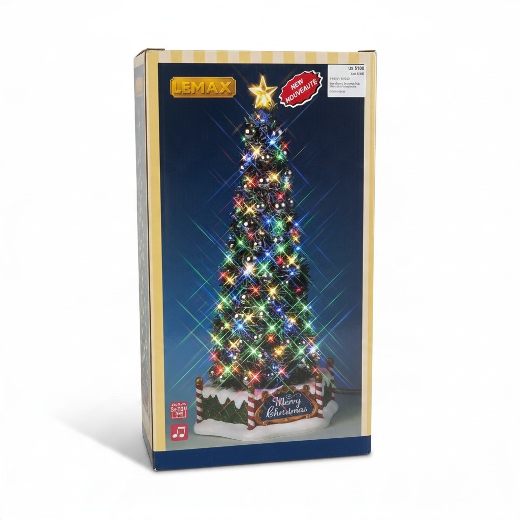 Lemax Majestic Christmas Tree 84350 Lighted Musical Christmas Village Decor Lemax Majestic Christmas Tree 84350 Lighted Musical Christmas Village Decor