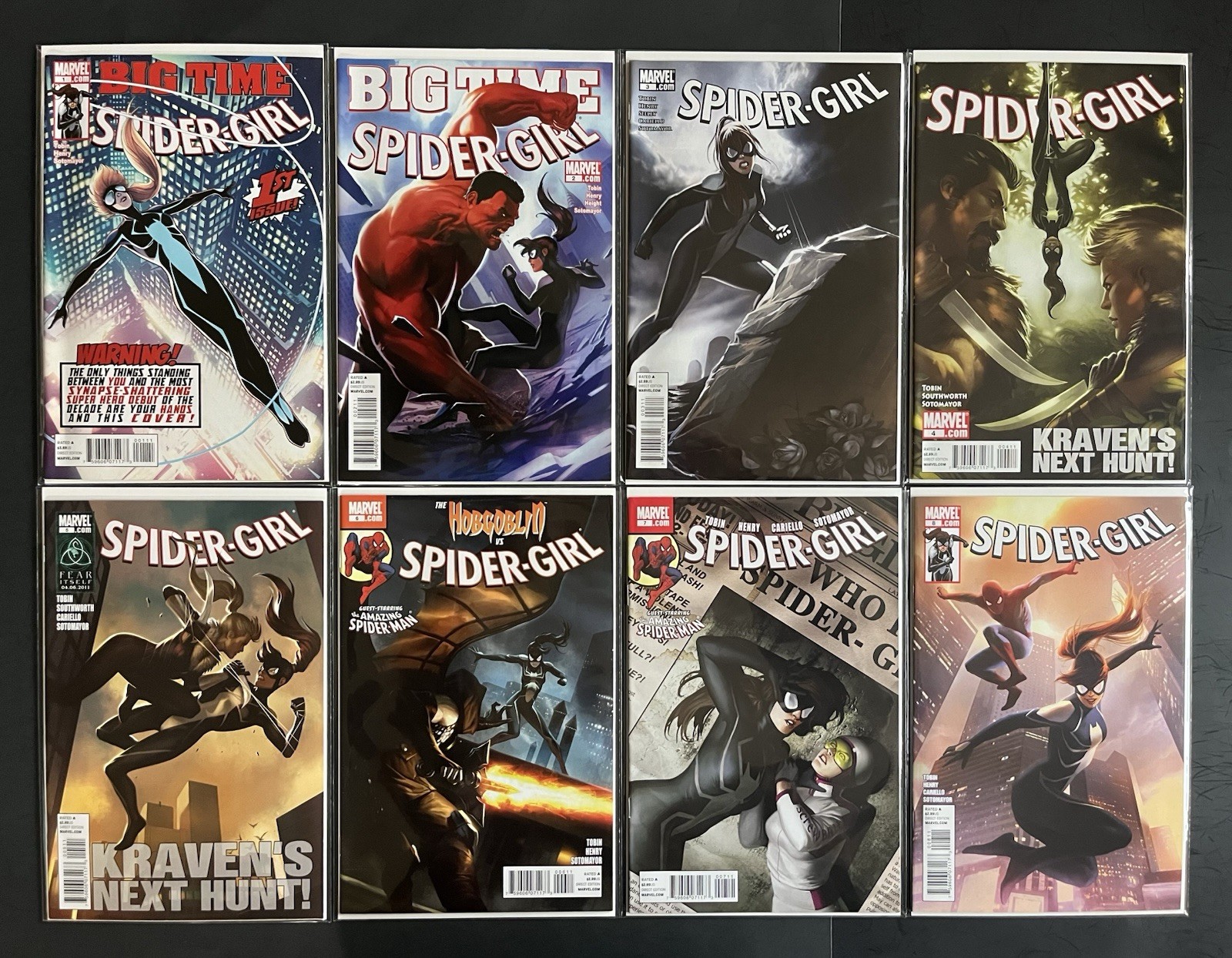 Spider-Girl #1-8 Complete Series Key Marvel Comics 2011 Red Hulk Spider-Man Spider-Girl #1-8 Complete Series Key Marvel Comics 2011 Red Hulk Spider-Man