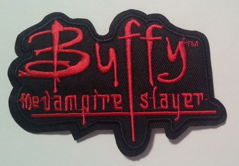 Buffy The Vampire Slayer~Embroidered Applique Patch~TV Series~4 1/4 Buffy The Vampire Slayer~Embroidered Applique Patch~TV Series~4 1/4