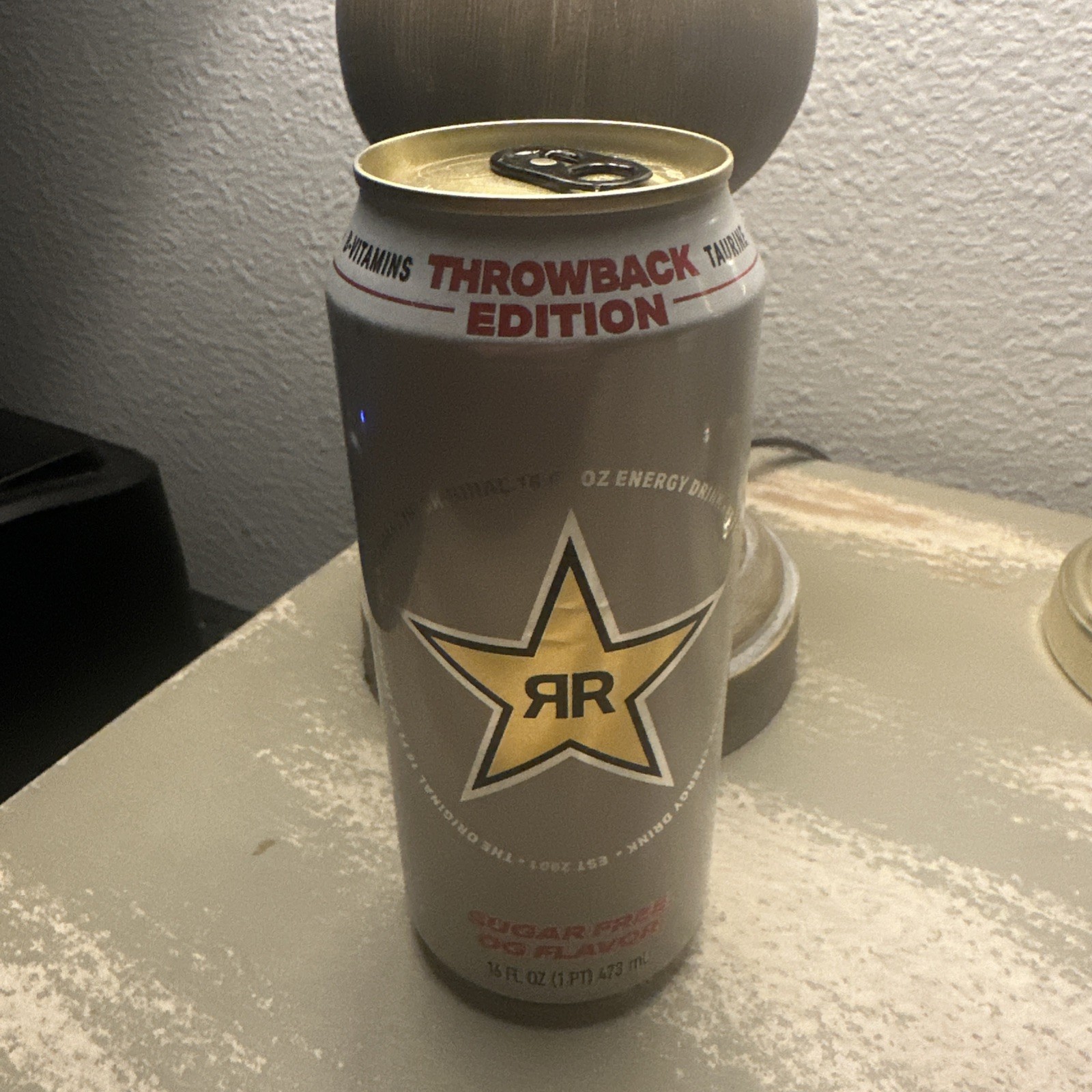 Ultra Rare Rockstar Sugar-Free Energy Drink Throwback Edition Discontinued Ultra Rare Rockstar Sugar-Free Energy Drink Throwback Edition Discontinued