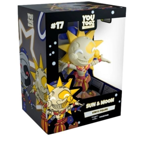 Yootooz FNAF Sun & Moon #17 Vinyl Figure Five Nights At Freddy's Yootooz FNAF Sun & Moon #17 Vinyl Figure Five Nights At Freddy's