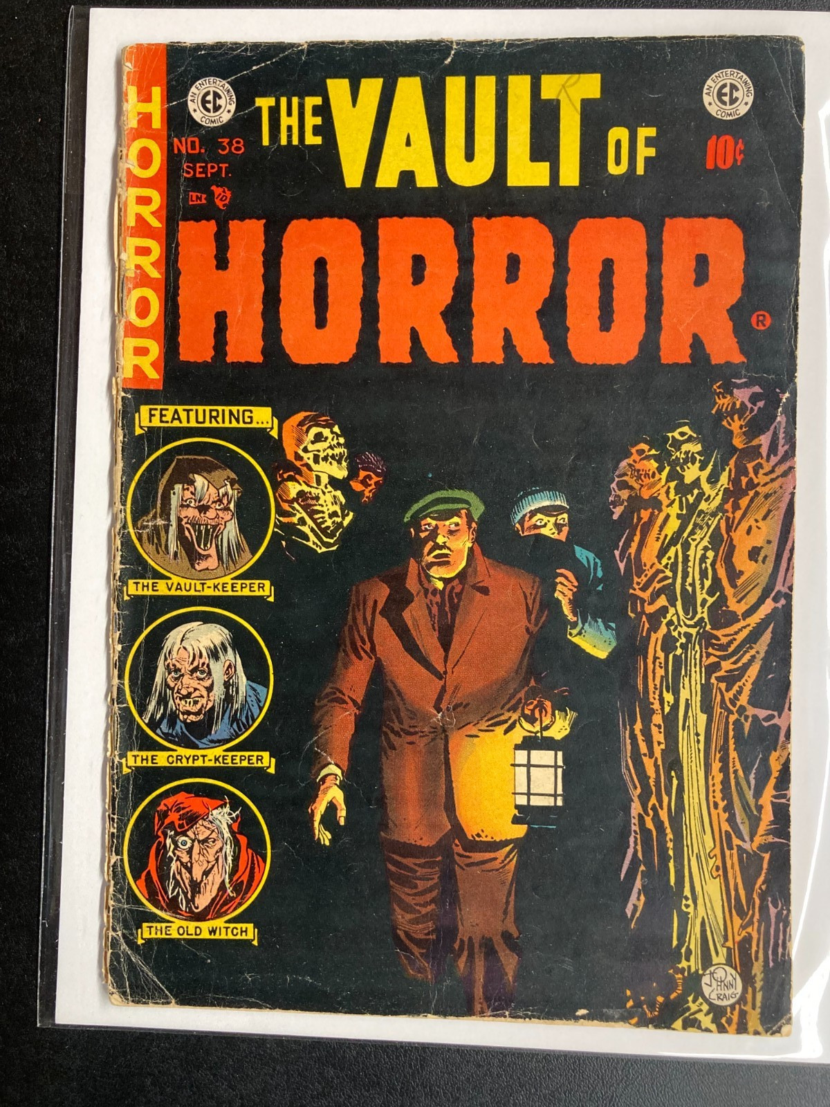 The Vault of Horror 38 EC Craig Davis Krigstein August September 1954 The Vault of Horror 38 EC Craig Davis Krigstein August September 1954