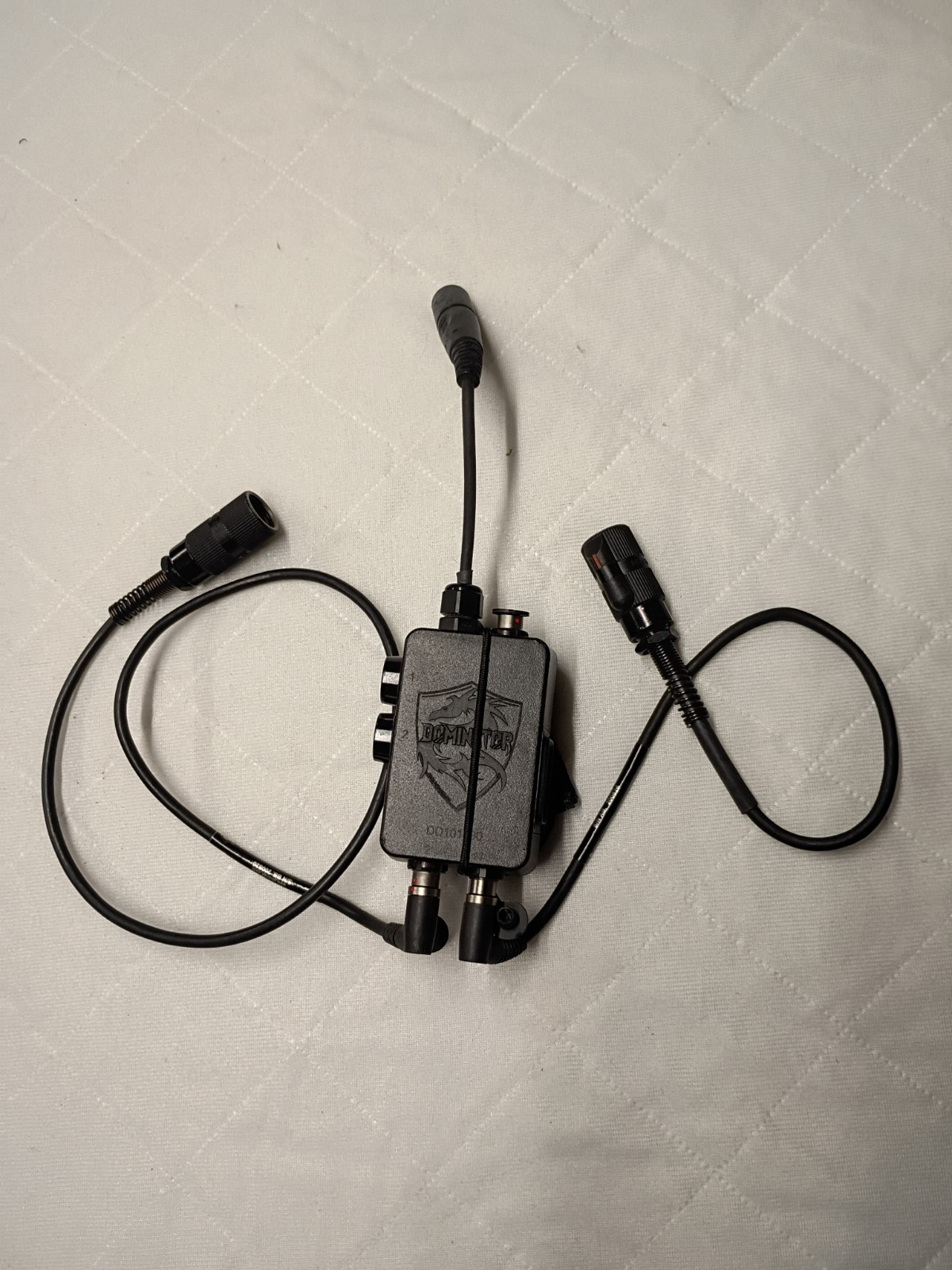Atlantic Signal Dominator II Tactical Comms Dual Lead 6 Pin PTT DEVGRU Navy Seal