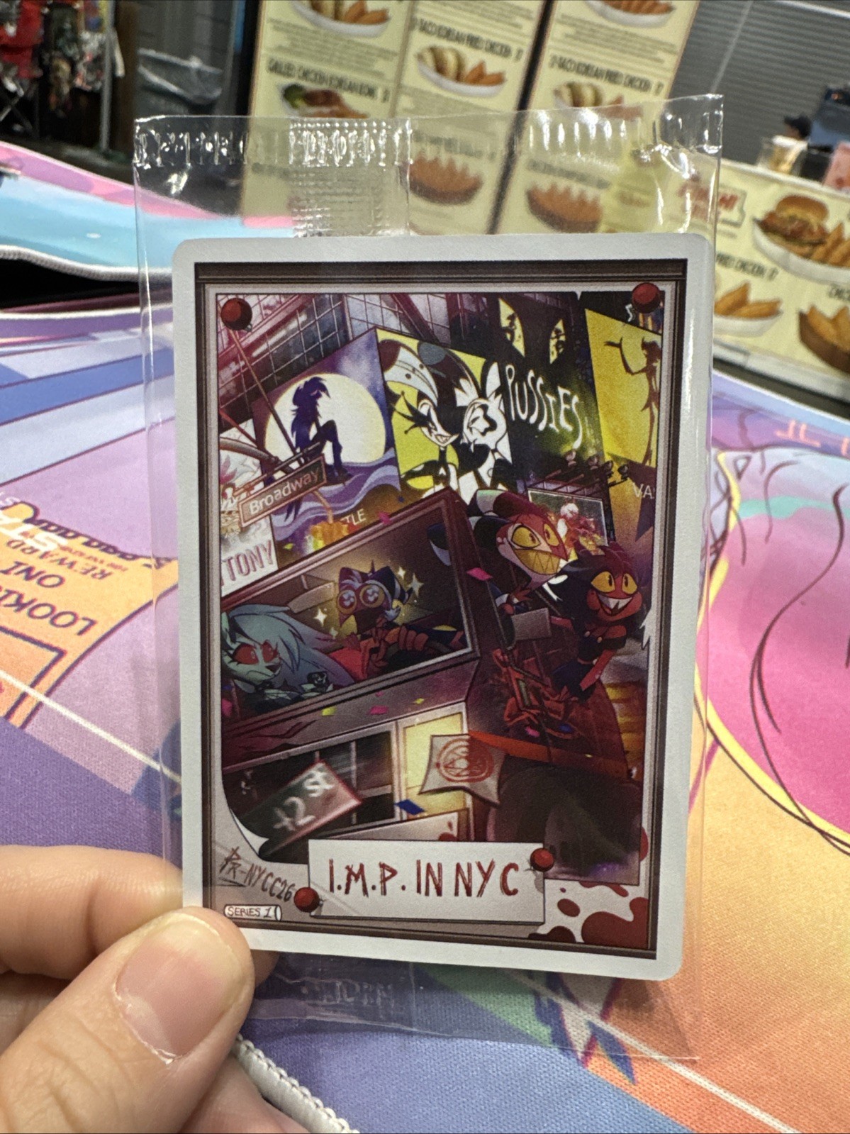 NYCC 2026 Shark Robot Helluva Boss I.M.P In NYC Promo Trading Card IN HAND NYCC 2026 Shark Robot Helluva Boss I.M.P In NYC Promo Trading Card IN HAND