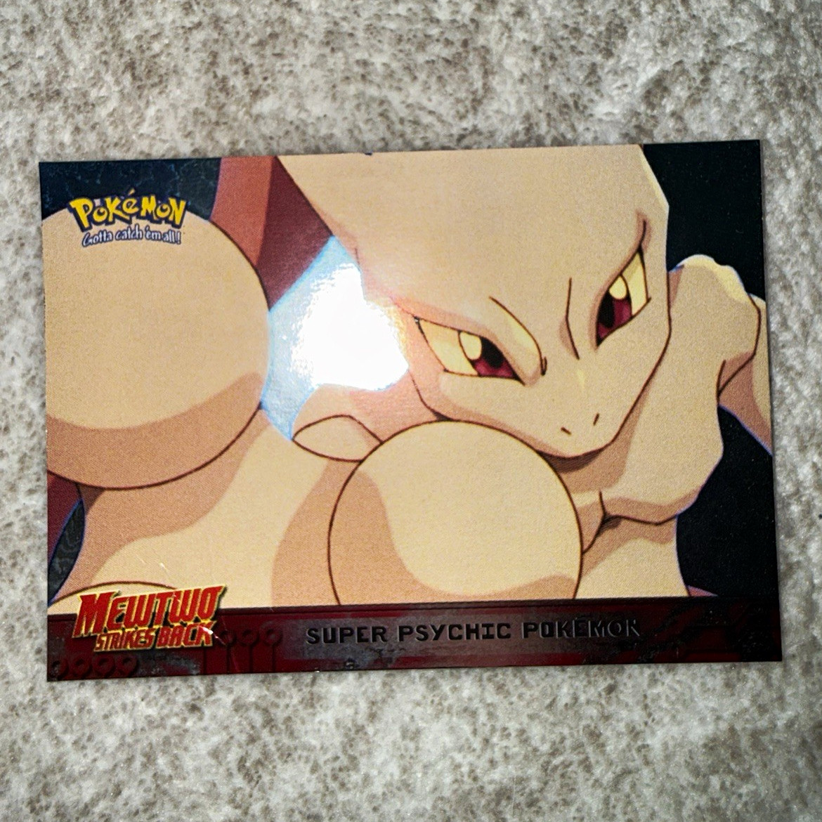 1998 Topps Pokémon Movie Animation Edition Mewtwo “Super Psychic Pokémon” #0 1998 Topps Pokémon Movie Animation Edition Mewtwo “Super Psychic Pokémon” #0