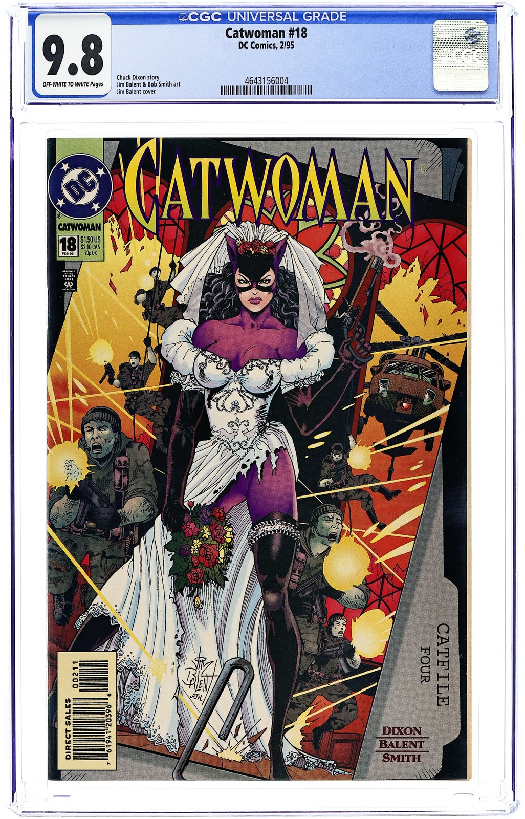 Catwoman #18 CGC 9.8 1995 4643156004