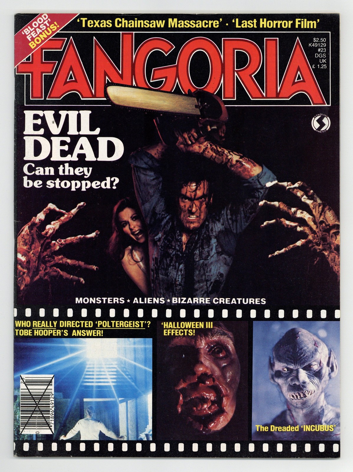 Fangoria 1st Series #23 FN 6.0 1982