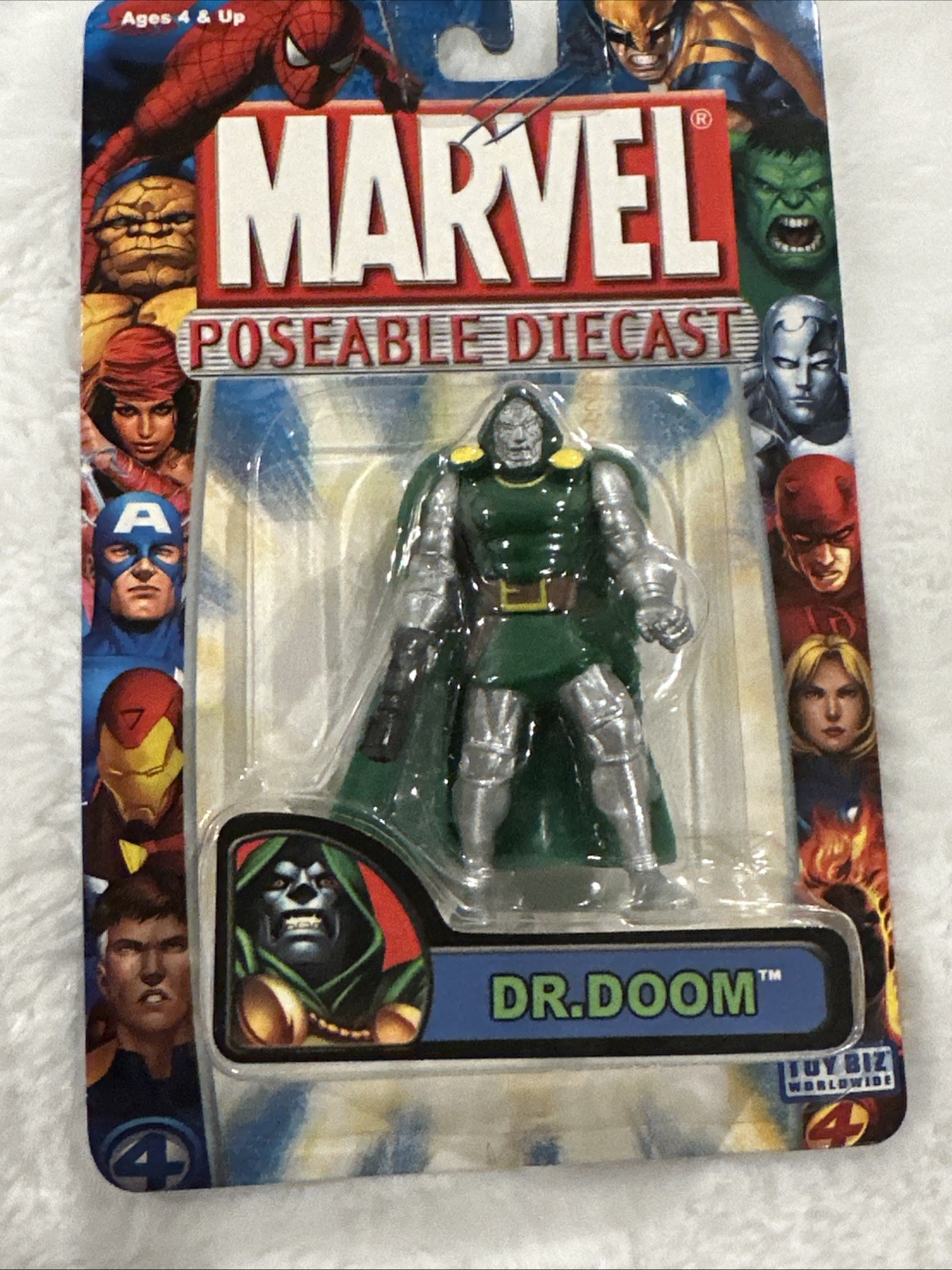 Marvel DR. DOOM Poseable METAL DIE-CAST MINI - 2.5 Marvel DR. DOOM Poseable METAL DIE-CAST MINI - 2.5