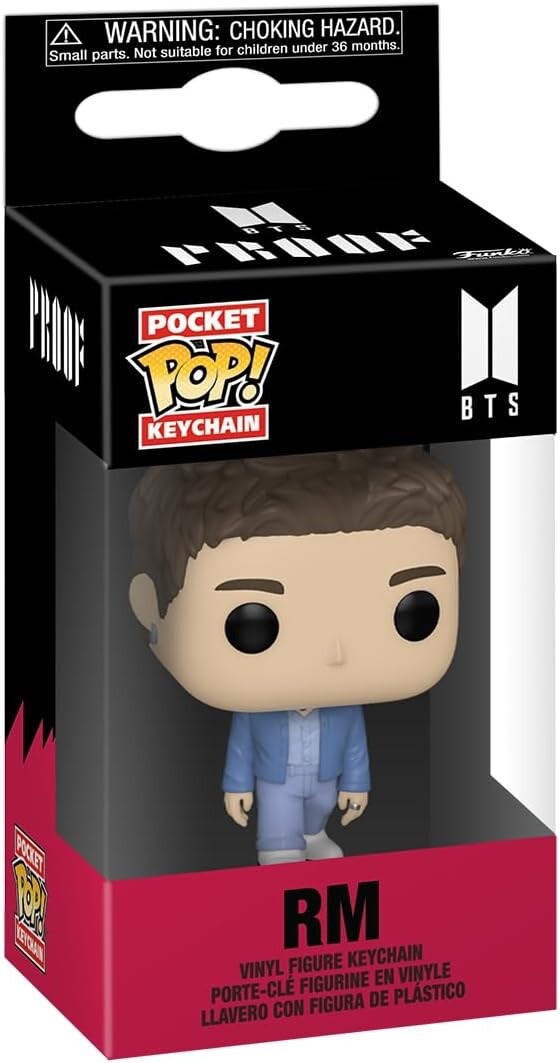 NEW BTS PROOF Funko Pop POCKET Keychain-RM, Jin, Suga, JHope, Jimin, V, Jungkook NEW BTS PROOF Funko Pop POCKET Keychain-RM, Jin, Suga, JHope, Jimin, V, Jungkook
