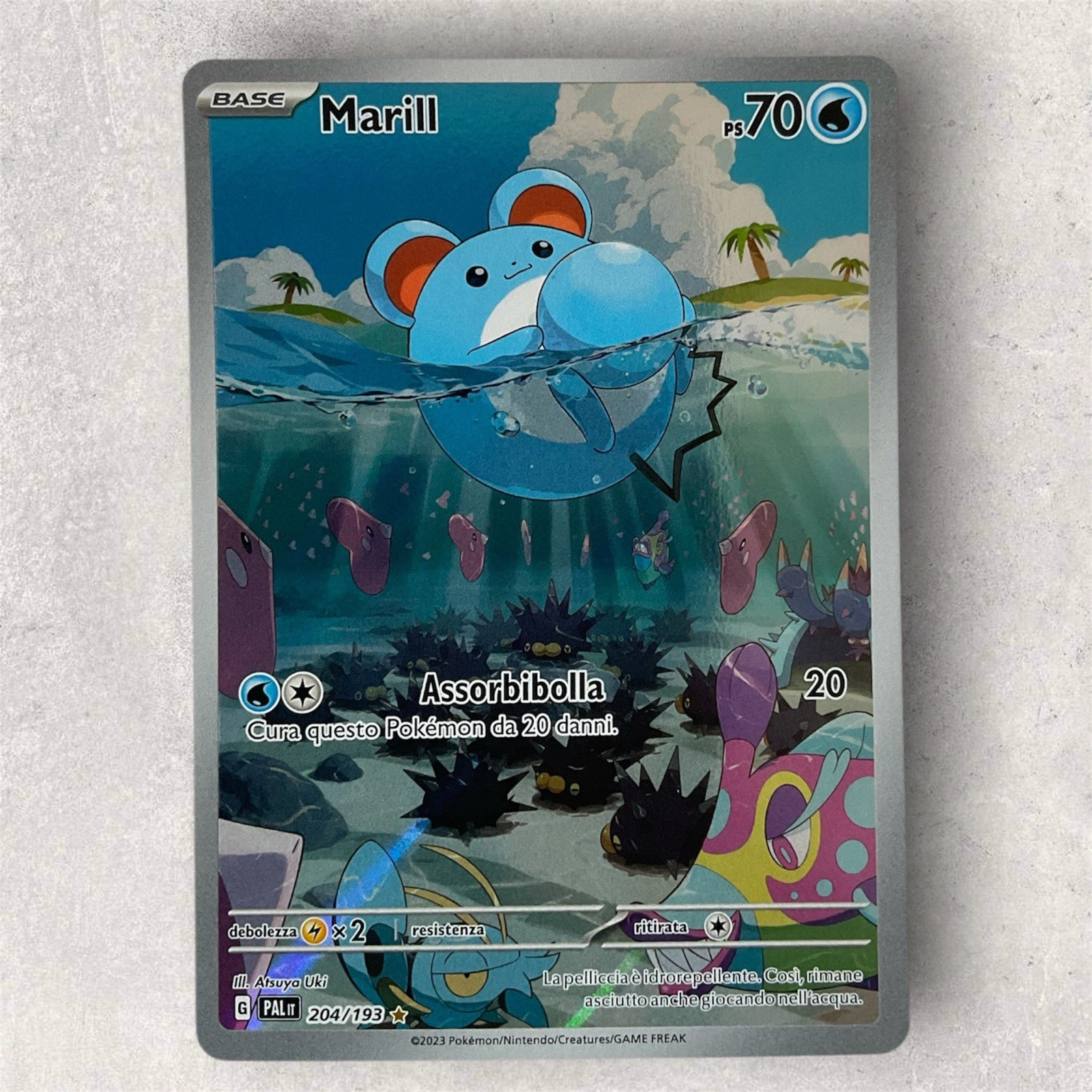 2023 Pokemon SV Paldea Evolved Marill #204/193 2023 Pokemon SV Paldea Evolved Marill #204/193