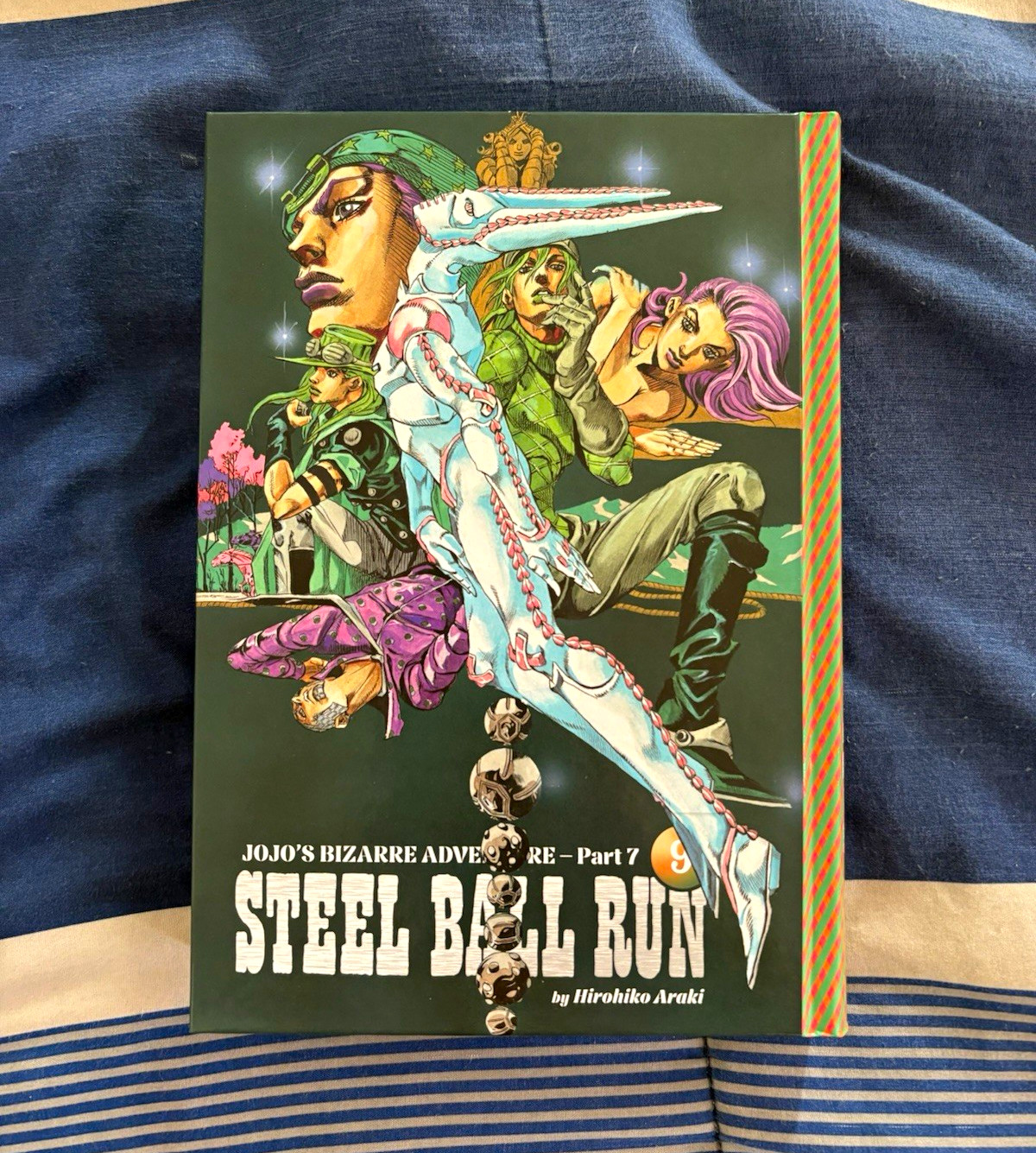 JoJo\'s Bizarre Adventure Part 7: Steel Ball Run Vol. 9 (Hardcover)