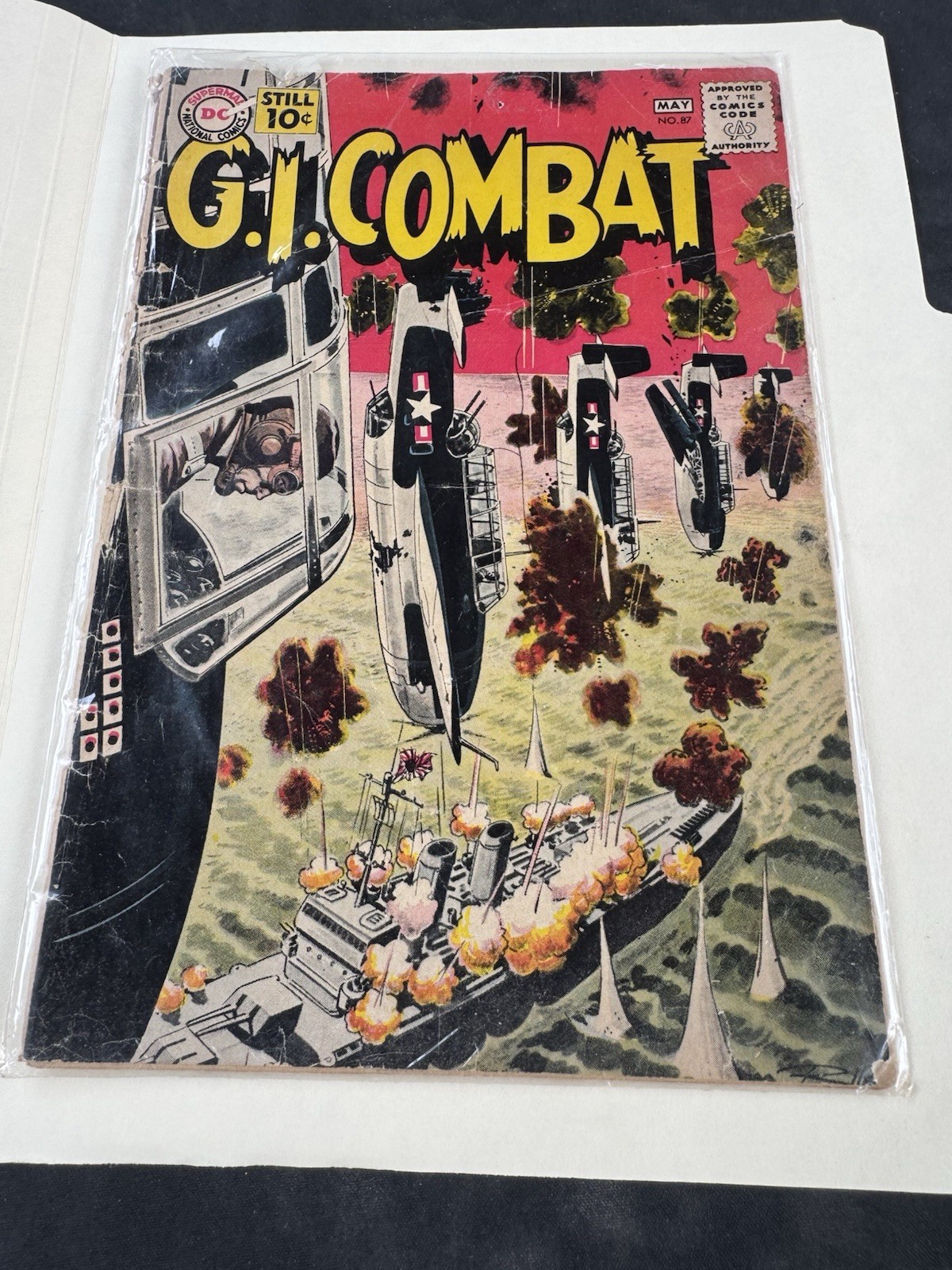 G.I. Combat #87 1st Appearance Haunted Tank DC Comics 1961 G.I. Combat #87 1st Appearance Haunted Tank DC Comics 1961