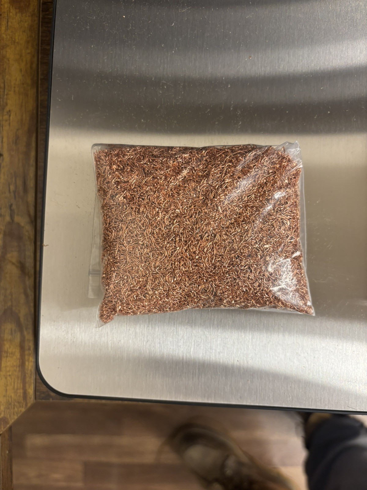 Copper Chop Fine Granules 99.9% Granulated Wire, 5LB Copper Chop Fine Granules 99.9% Granulated Wire, 5LB