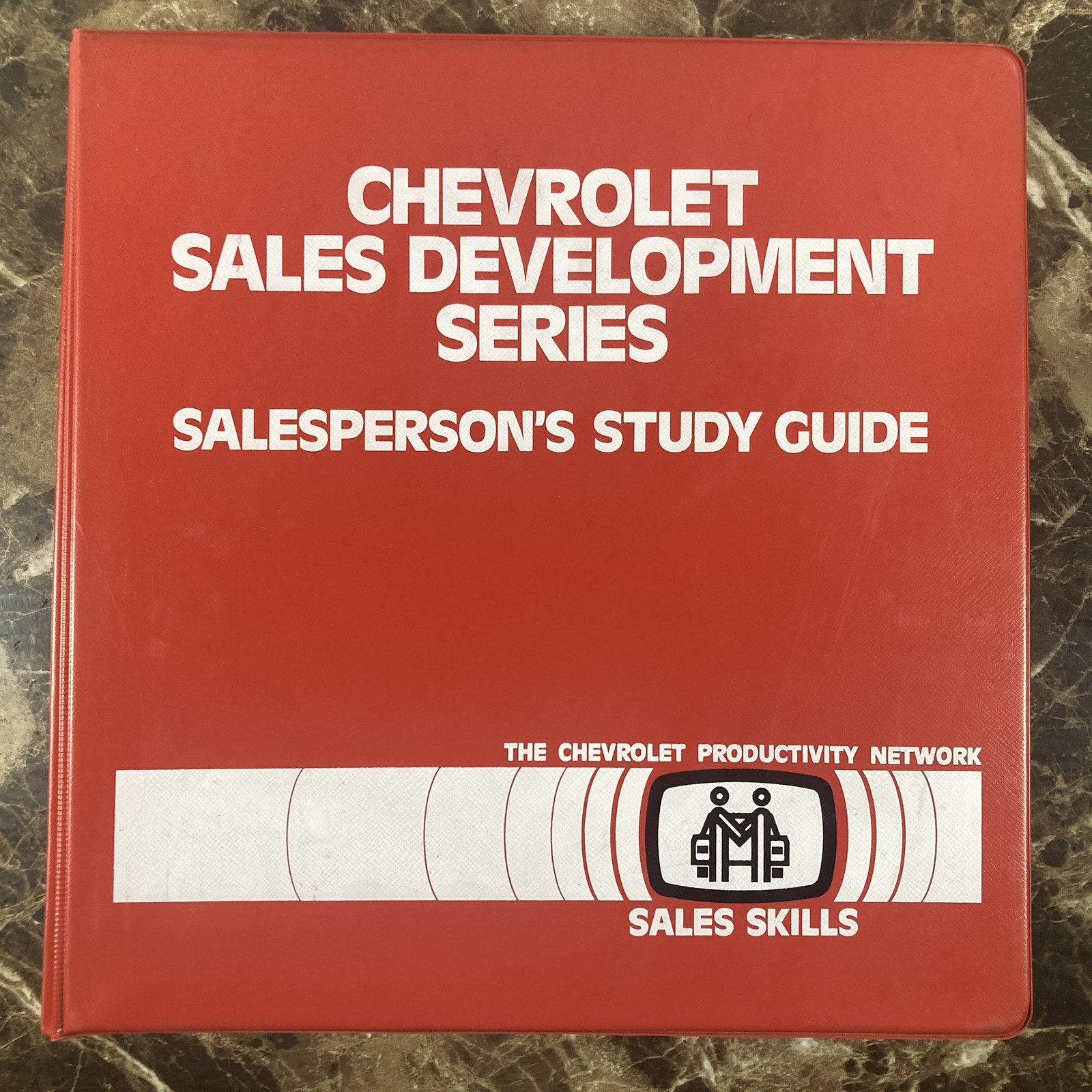 Chevrolet Sales Development Series Salesperson Study Guide Binder Manual Dealer