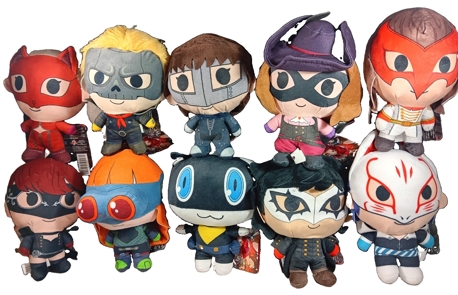 Persona 5 Royal Set of 10 ATLUS Plush 7” Doll Toy Factory Sega 2025 Rare New
