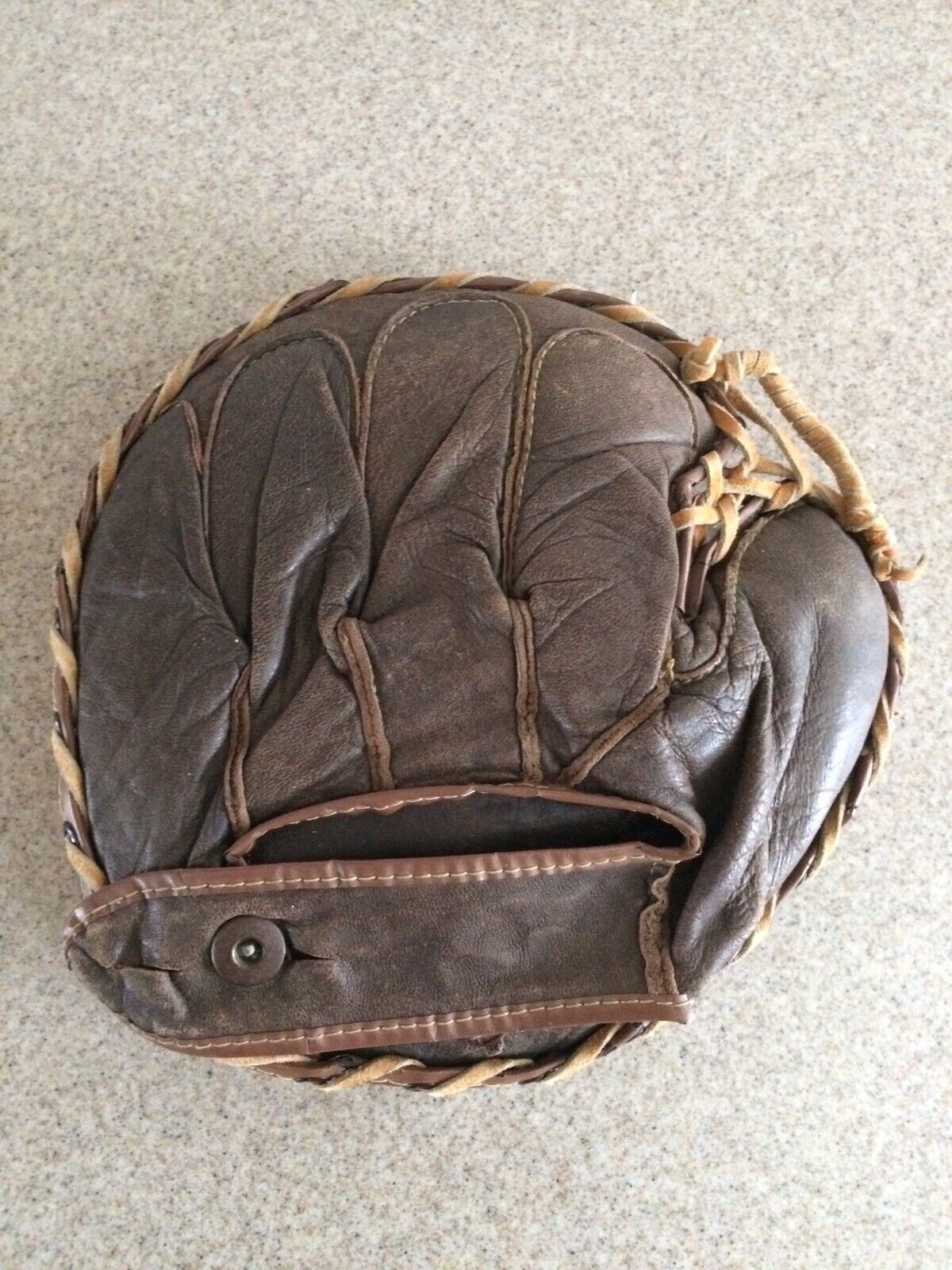 Vintage Pennant Brand Baseball Glove-#317