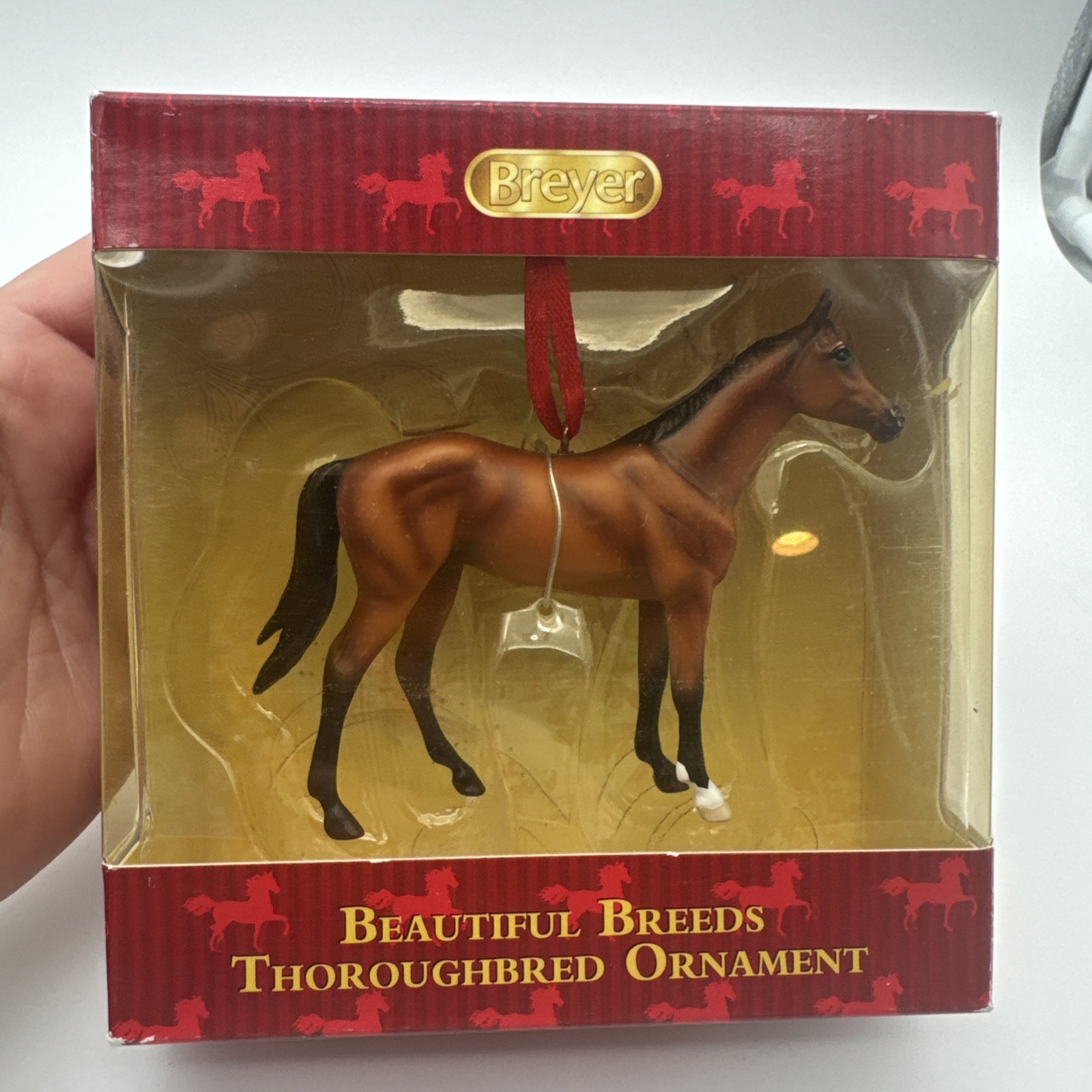 Breyer Beautiful Breeds Ornament Thoroughbred No. 700516 Breyer Beautiful Breeds Ornament Thoroughbred No. 700516