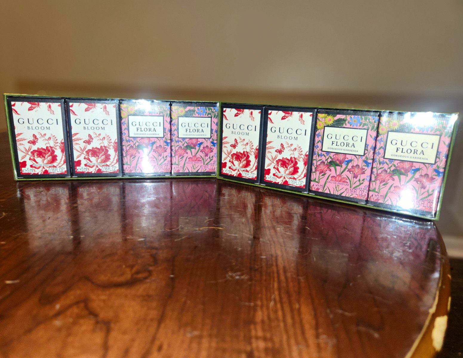 Gucci Bloom & Flora Gorgeous Gardenia Mini Perfume Boxed Lot