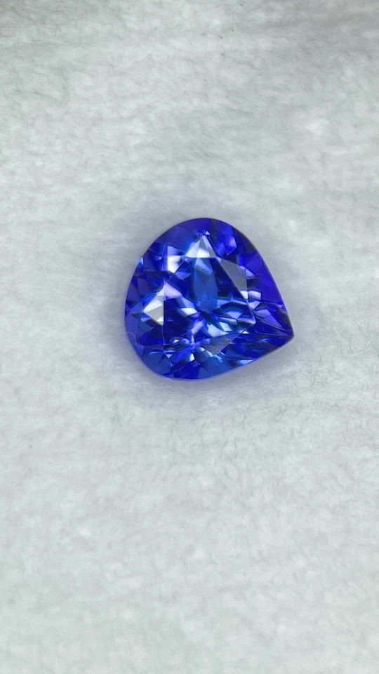 Natural Certified Tanzanite Blue 8.15 Ct+ Pear Cut Treated Loose Gemstone Natural Certified Tanzanite Blue 8.15 Ct+ Pear Cut Treated Loose Gemstone