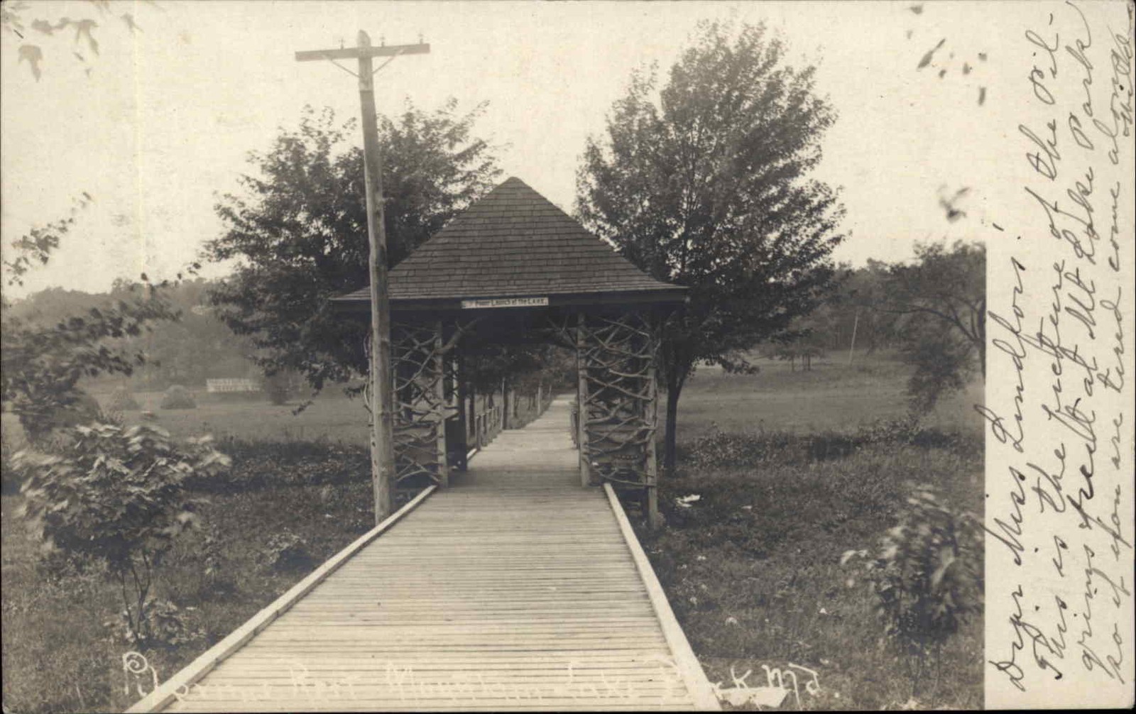 MOUNTAIN LAKE MARYLAND MD Lake Power Launch Antique RPPC MOUNTAIN LAKE MARYLAND MD Lake Power Launch Antique RPPC