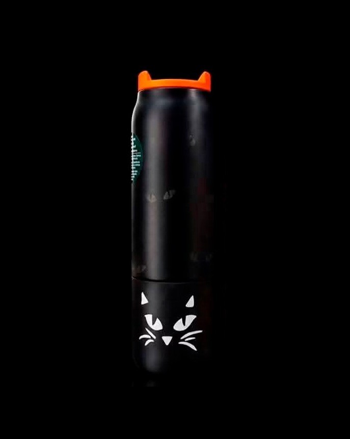 AUTHENTIC 2026 Starbucks Mexico Halloween Collection Cat Eyes Glow in the Dark AUTHENTIC 2026 Starbucks Mexico Halloween Collection Cat Eyes Glow in the Dark
