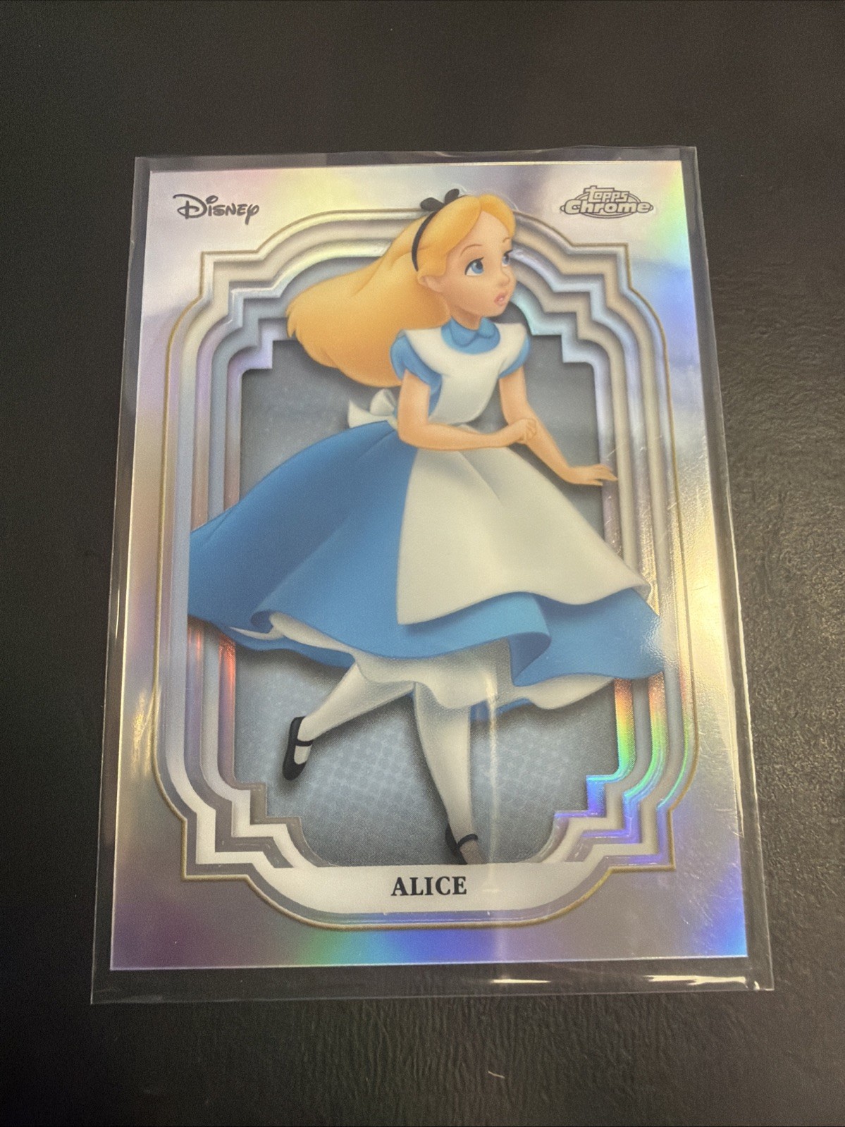 2024 Topps Chrome Disney #19 Alice Refractor 2024 Topps Chrome Disney #19 Alice Refractor