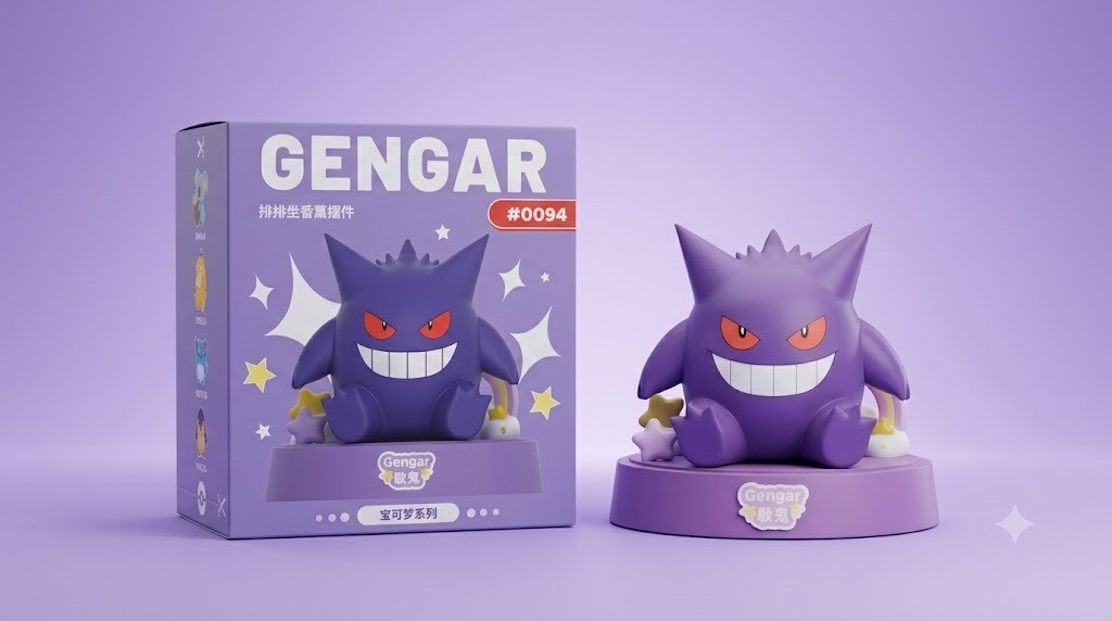 Langbowang Pokemon Aromatherapy Fragrance Series Figure - Gengar Langbowang Pokemon Aromatherapy Fragrance Series Figure - Gengar