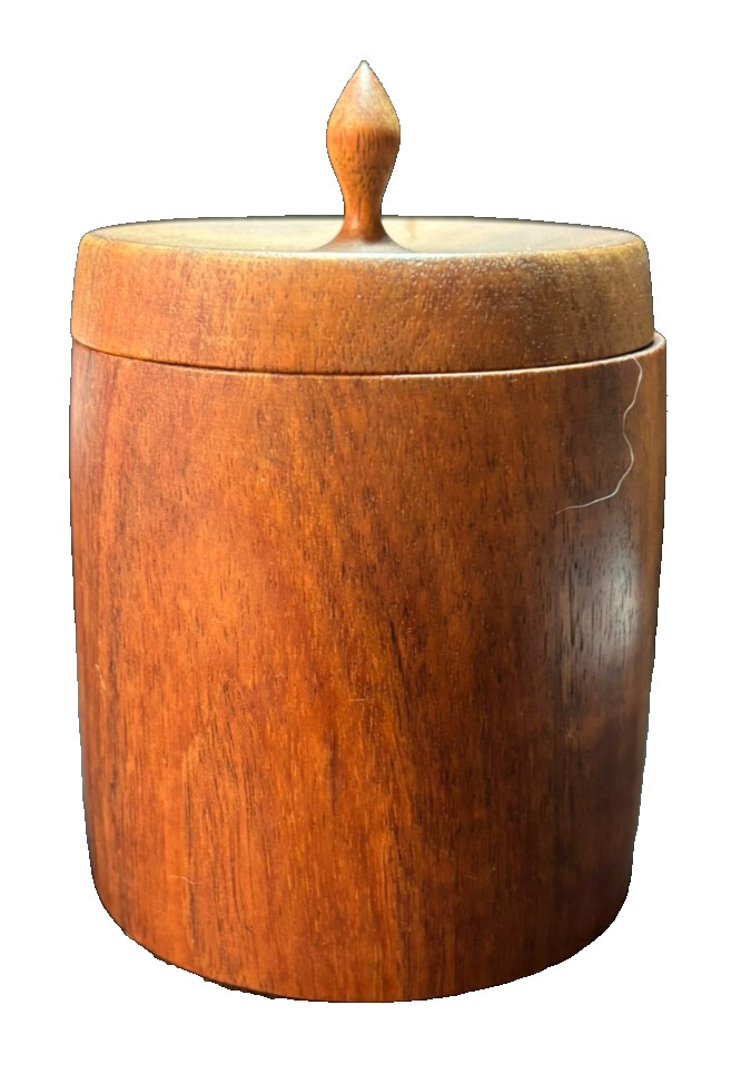Vintage Mid-Century Teak Shaving Bowl Lidded Jar Colgate Soap Bundle Vintage Mid-Century Teak Shaving Bowl Lidded Jar Colgate Soap Bundle