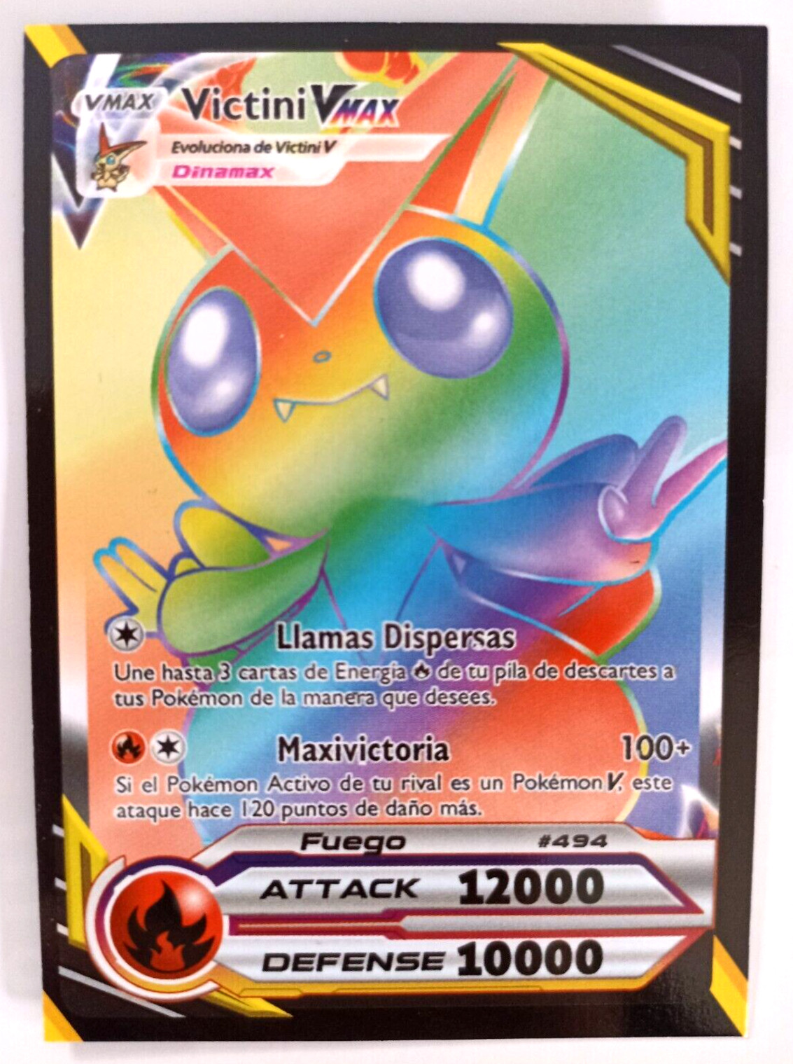 CARD POKEMON EE VOL. XII #03 VICTINI VMAX 2020 Galar PERU South America TCG