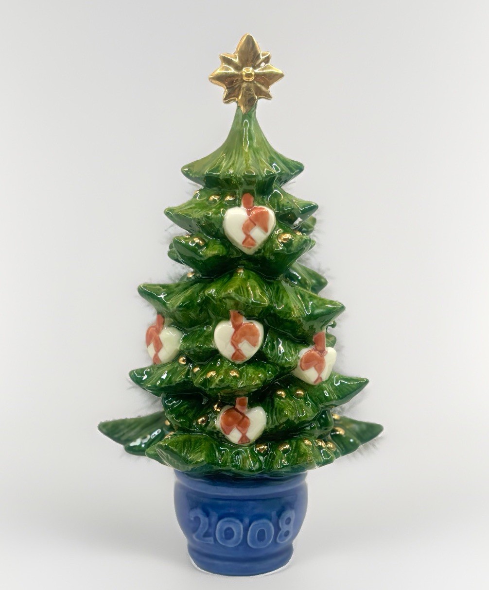 Royal Copenhagen 2008 Annual Christmas Tree Figurine #527 W/ BOX 2nd In Series