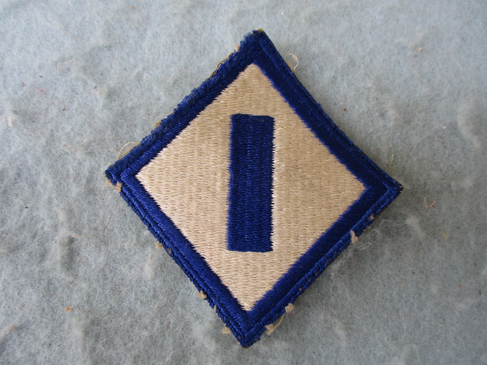 WWII US Army Patch 1st Service Command Patch New England States Boston HQ WW2