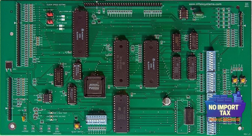ALLTEK ULTIMATE MPU REPLACEMENT BOARD BALLY STERN PINBALL MACHINES LIFE WARRANTY ALLTEK ULTIMATE MPU REPLACEMENT BOARD BALLY STERN PINBALL MACHINES LIFE WARRANTY