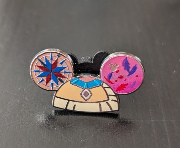 2026 Disney Hidden Mickey Wave B Pocahontas Ear Hat WDW Trading Pin