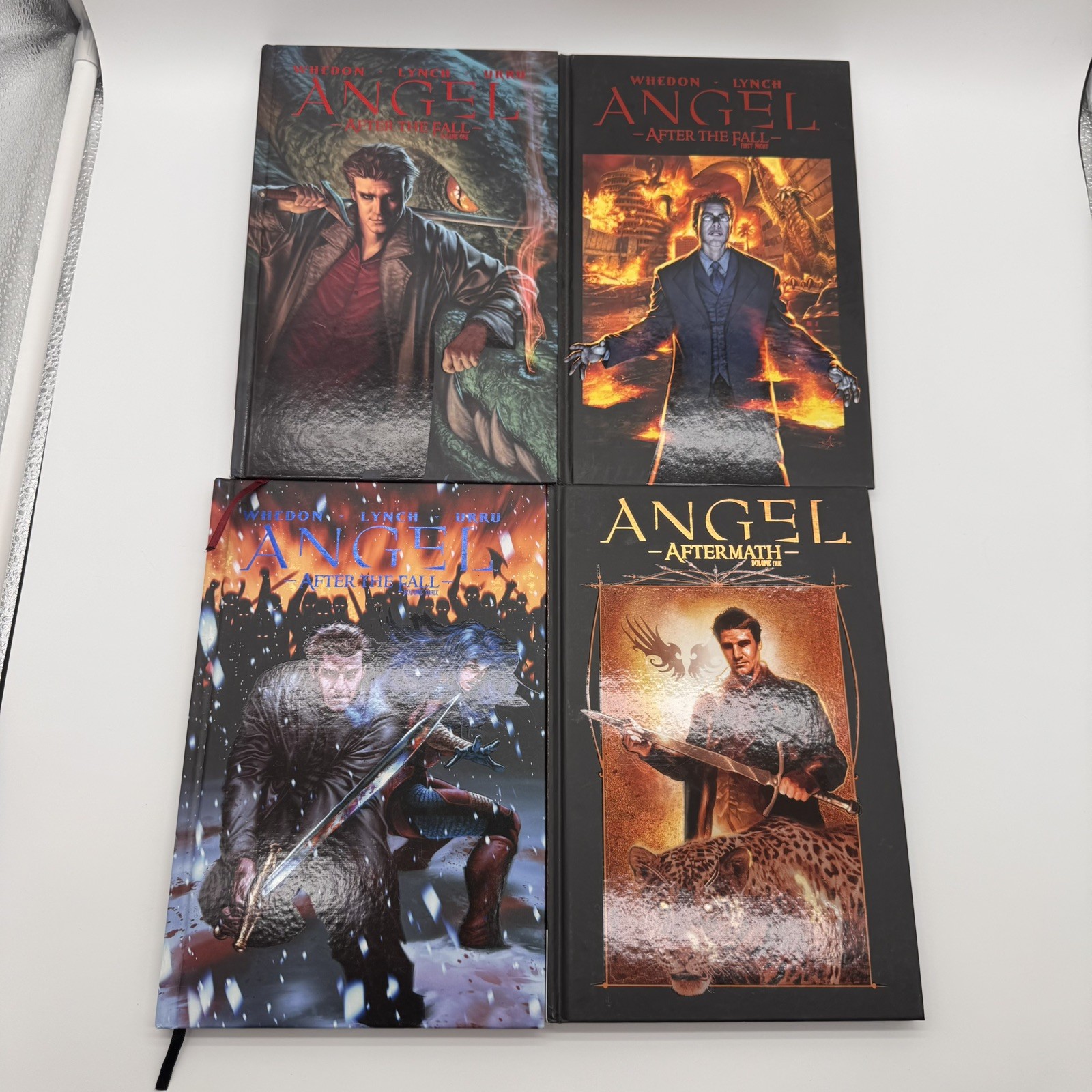 Angel After The Fall Hardcover Volume 1 - 3, 5 Graphic Book Lot IDW Angel After The Fall Hardcover Volume 1 - 3, 5 Graphic Book Lot IDW