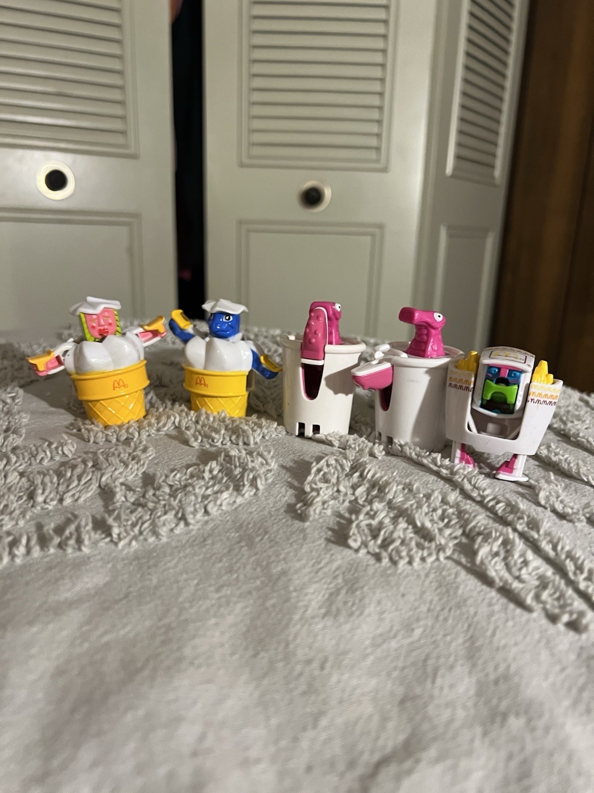Vintage McDonald’s Changeable’s Toys Lot Of 5 1988-1989 Fast Food Collection Vintage McDonald’s Changeable’s Toys Lot Of 5 1988-1989 Fast Food Collection