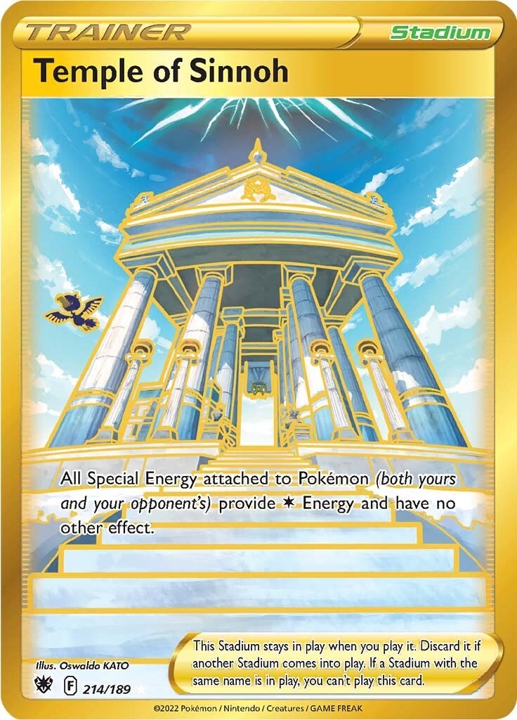 Temple of Sinnoh (Secret) Holofoil [SWSH10 - 214/189]