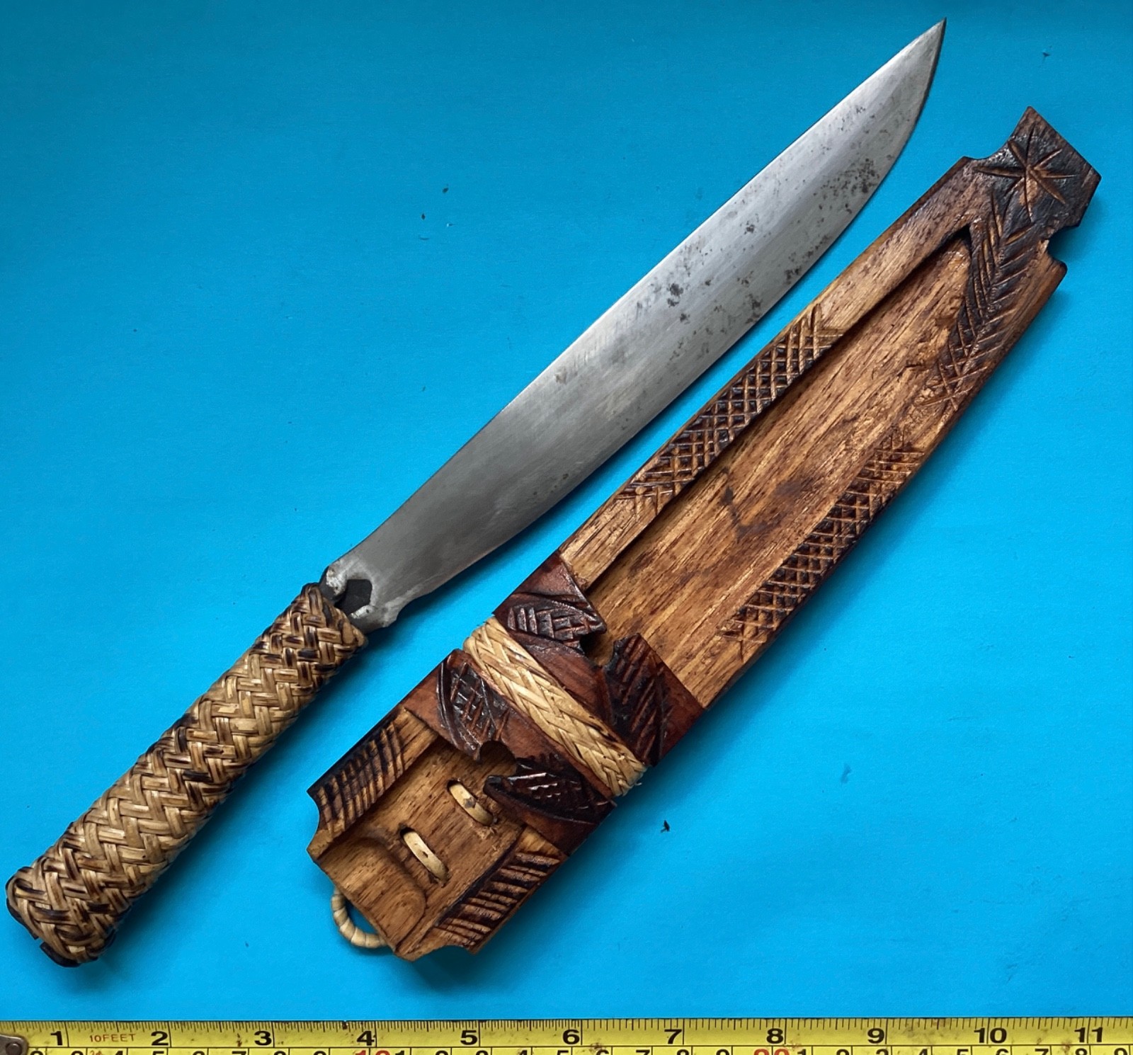 1 Hinalung  Ifugao tribal knife dagger blade  Filipino handcrafted Clearance