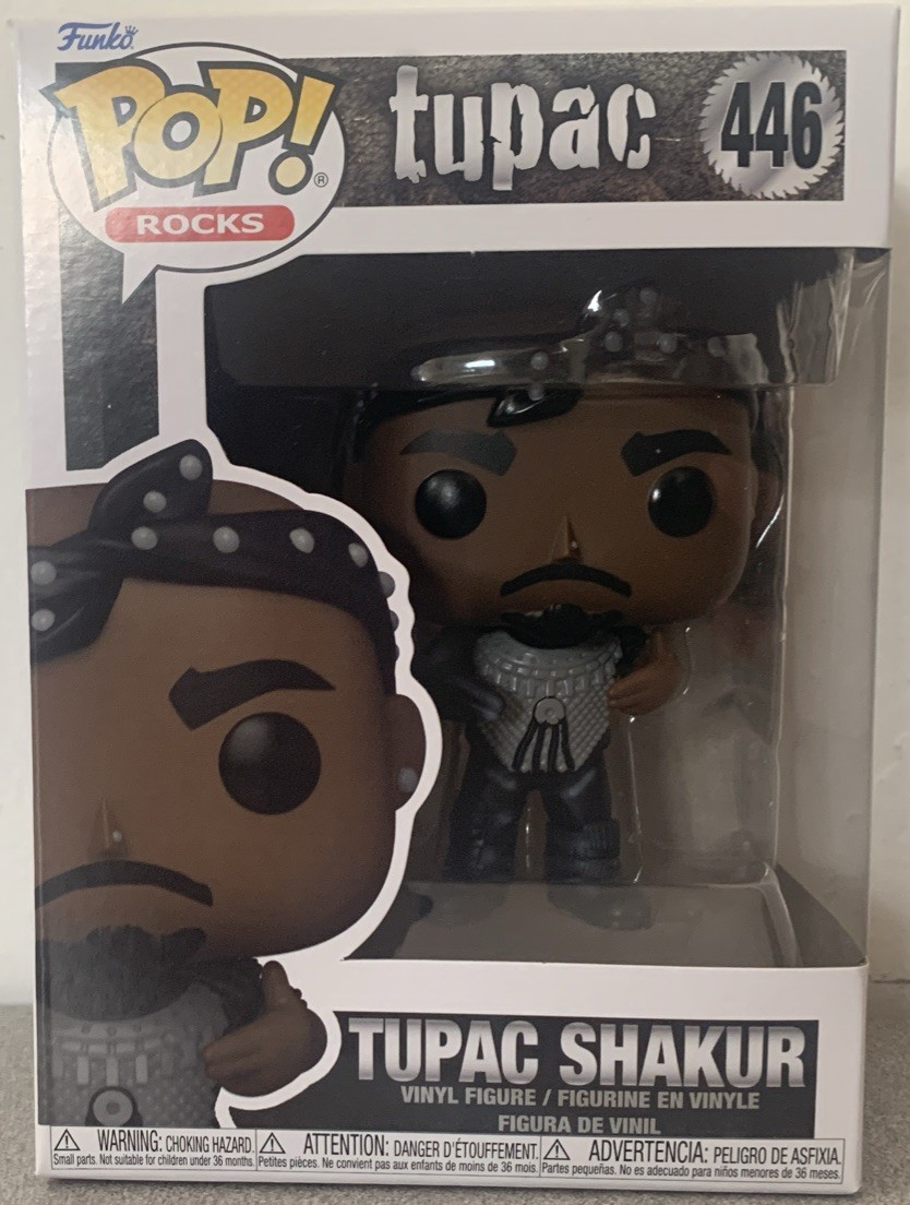 Tupac Shakur (California Love) 446 Funko Pop Vinyl Figure Tupac Shakur (California Love) 446 Funko Pop Vinyl Figure
