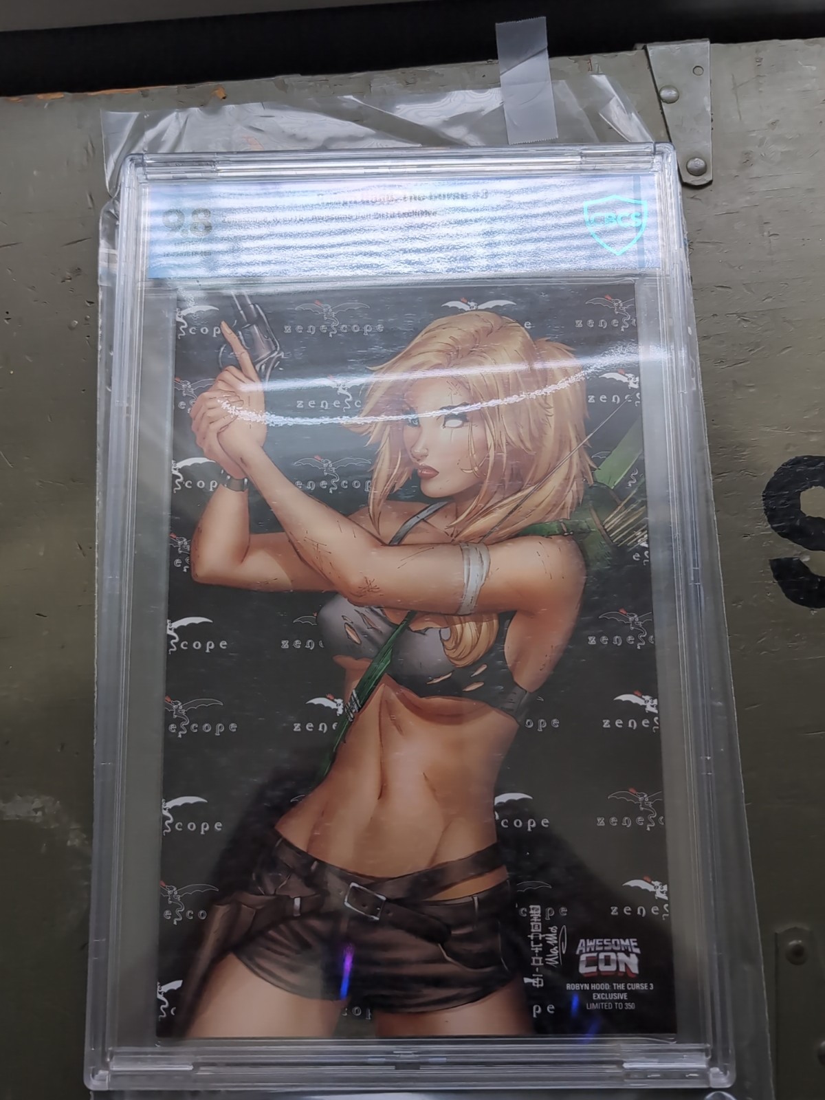 Robyn Hood: The Curse #3 CBCS 9.8 (Mar 2018, Zenescope) DeBalfo Awesome Con E Robyn Hood: The Curse #3 CBCS 9.8 (Mar 2018, Zenescope) DeBalfo Awesome Con E