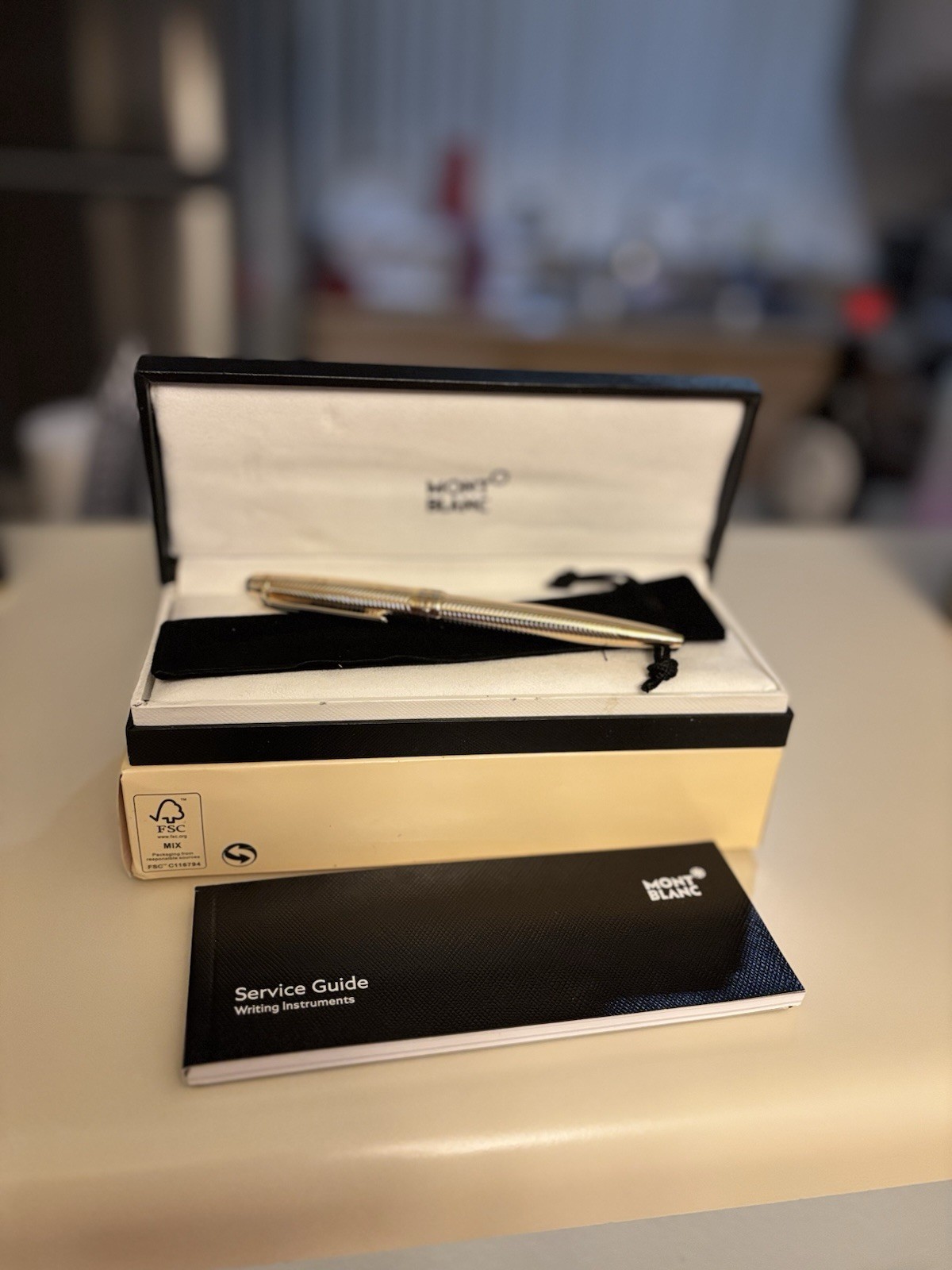 Montblanc Meisterstuck Classic Gold Ballpoint Pen Montblanc Meisterstuck Classic Gold Ballpoint Pen